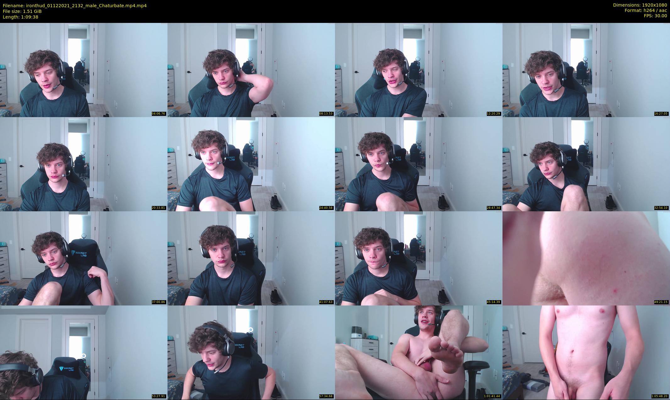 ironthud — 70 minute Chaturbate male cam show recording, 1080p, Dec 1, 2021