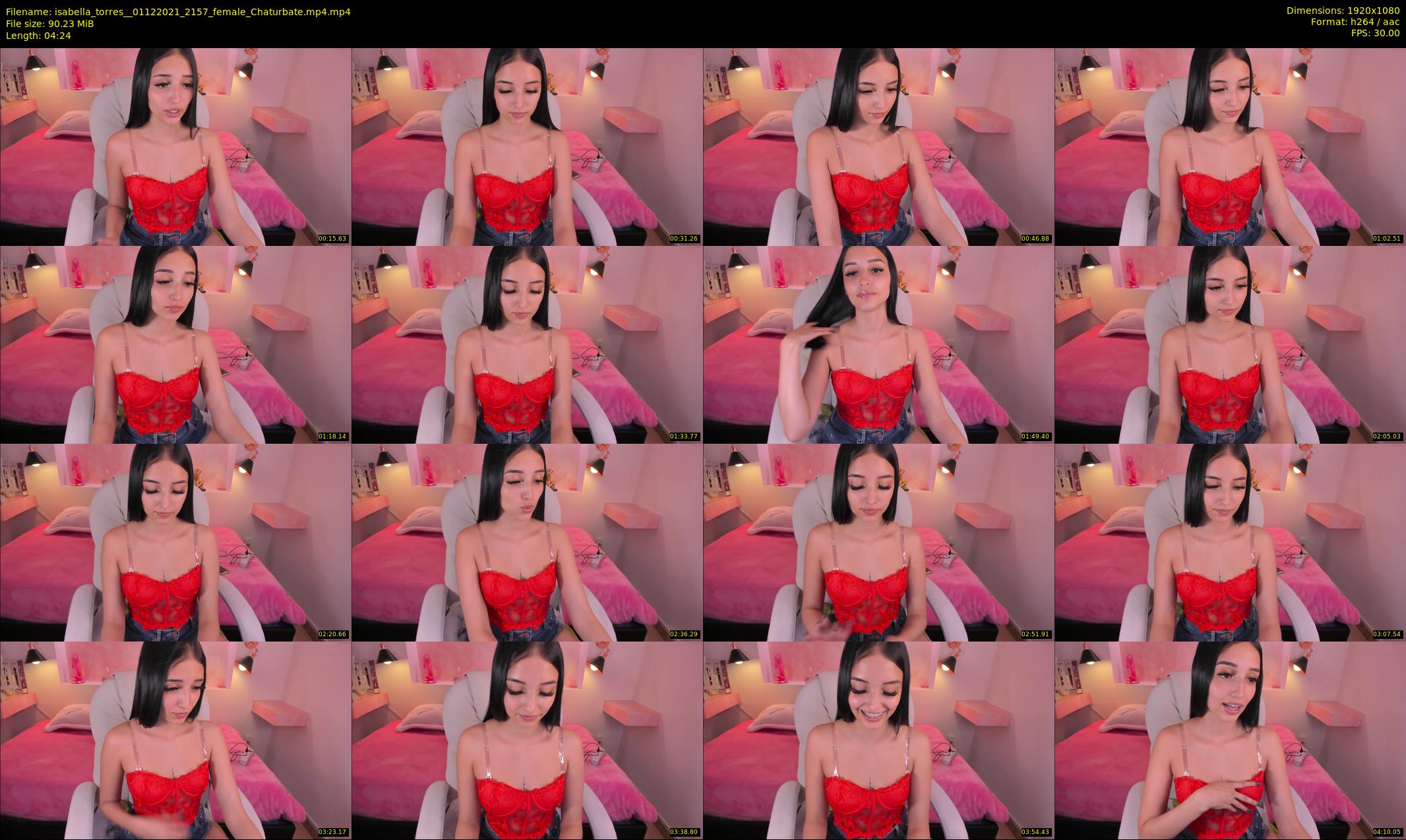 isabella_torres_ — 5 minute Chaturbate female cam show recording, 1080p, Dec 1, 2021
