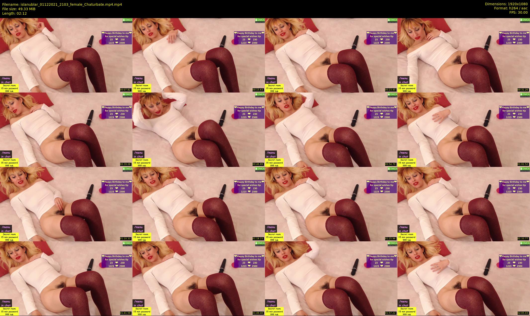 islanublar — 3 minute Chaturbate female cam show recording, 1080p, Dec 1, 2021