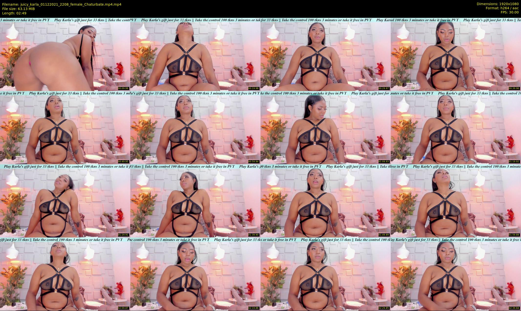juicy_karla — 3 minute Chaturbate female cam show recording, 1080p, Dec 1, 2021