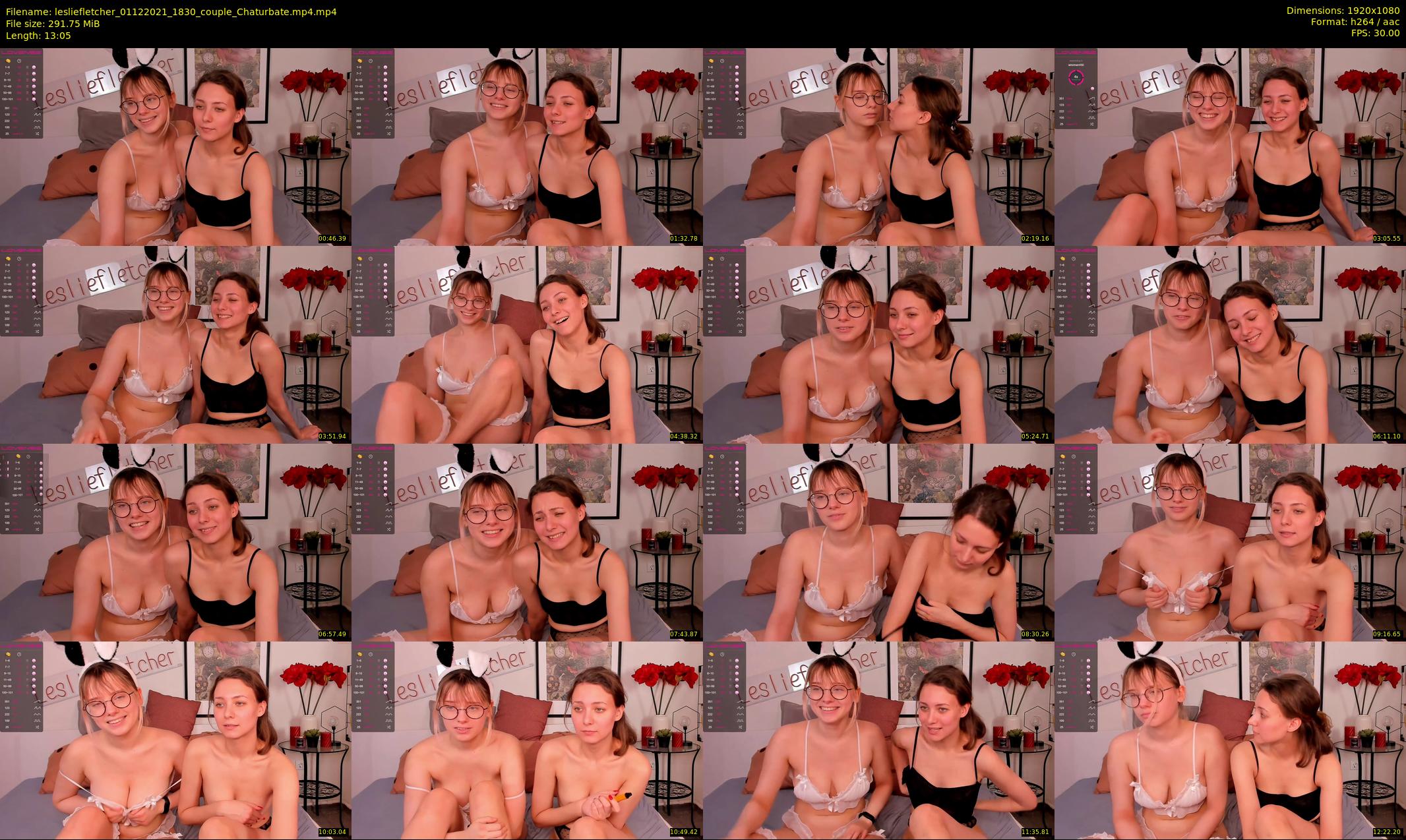 lesliefletcher — 14 minute Chaturbate couple cam show recording, 1080p, Dec 1, 2021