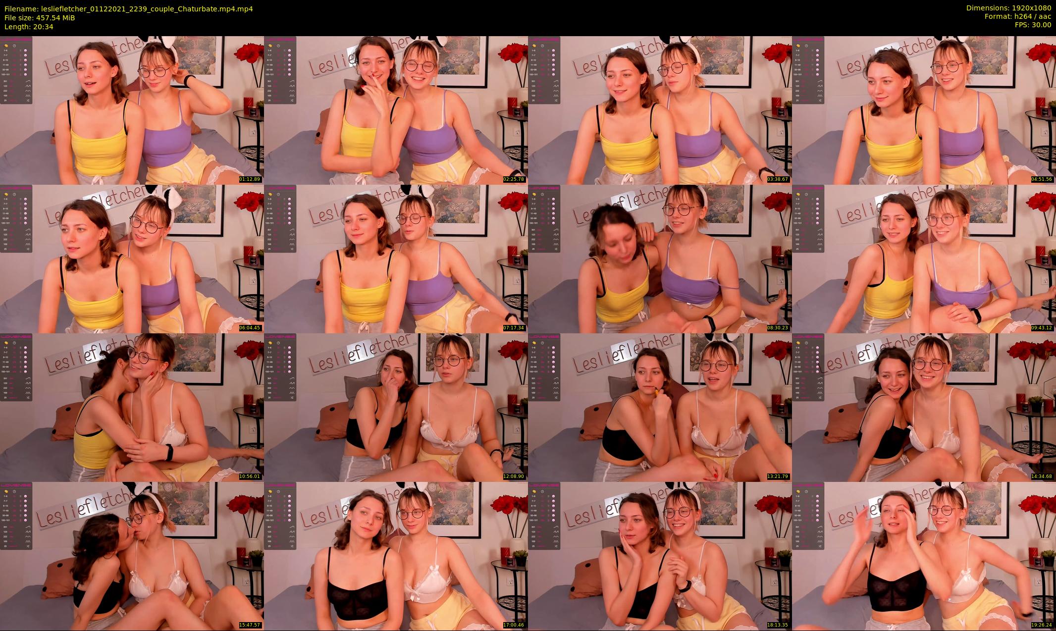 lesliefletcher — 21 minute Chaturbate couple cam show recording, 1080p, Dec 1, 2021