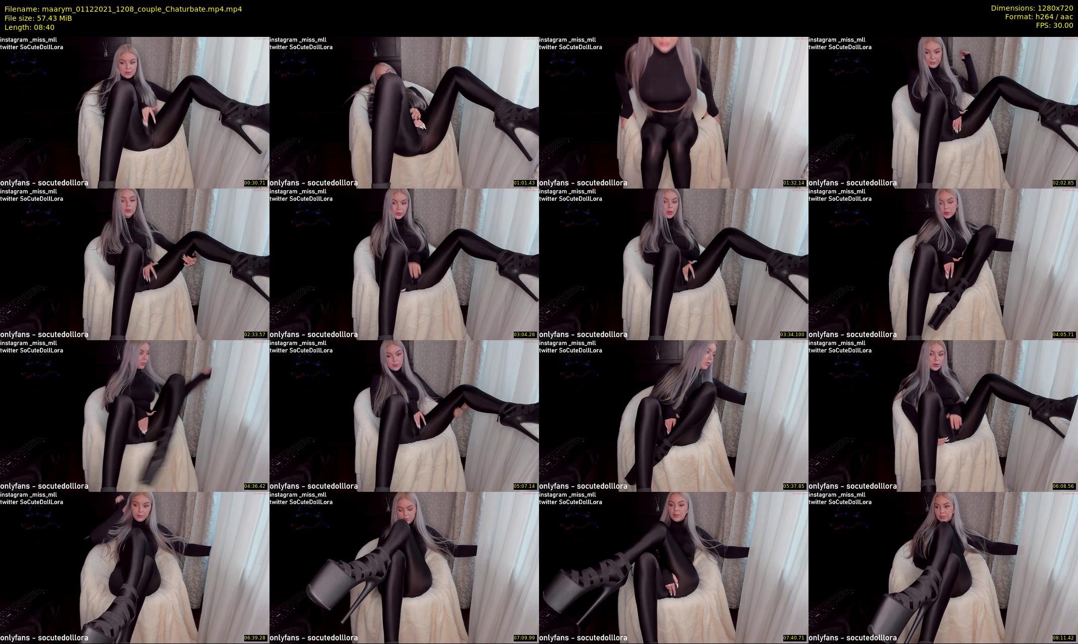 maarym — 9 minute Chaturbate couple cam show recording, 720p, Dec 1, 2021