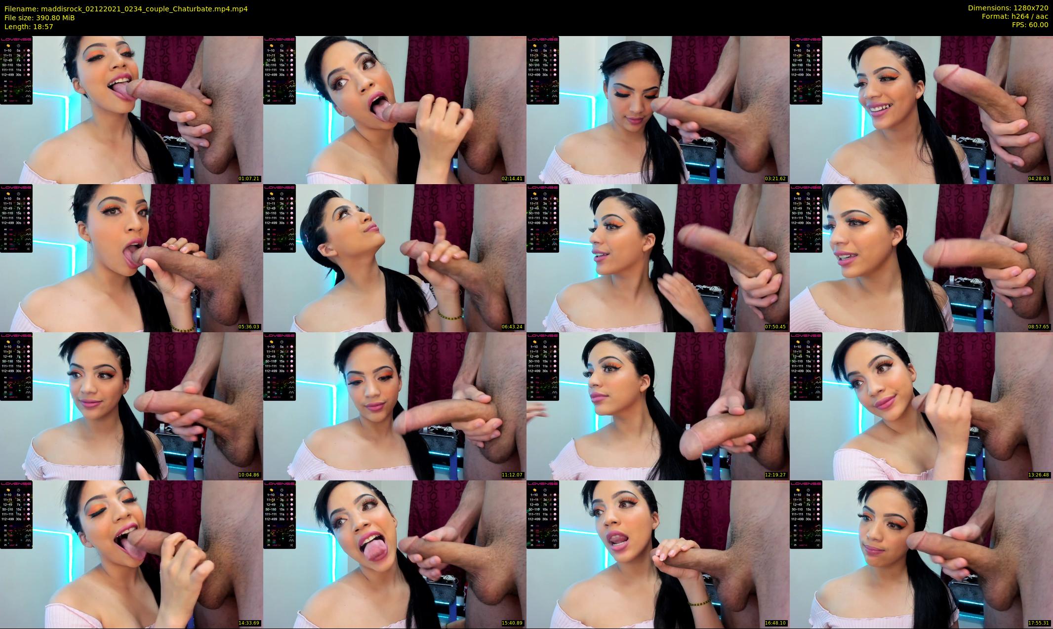 maddisrock — 19 minute Chaturbate couple cam show recording, 720p, Dec 2, 2021