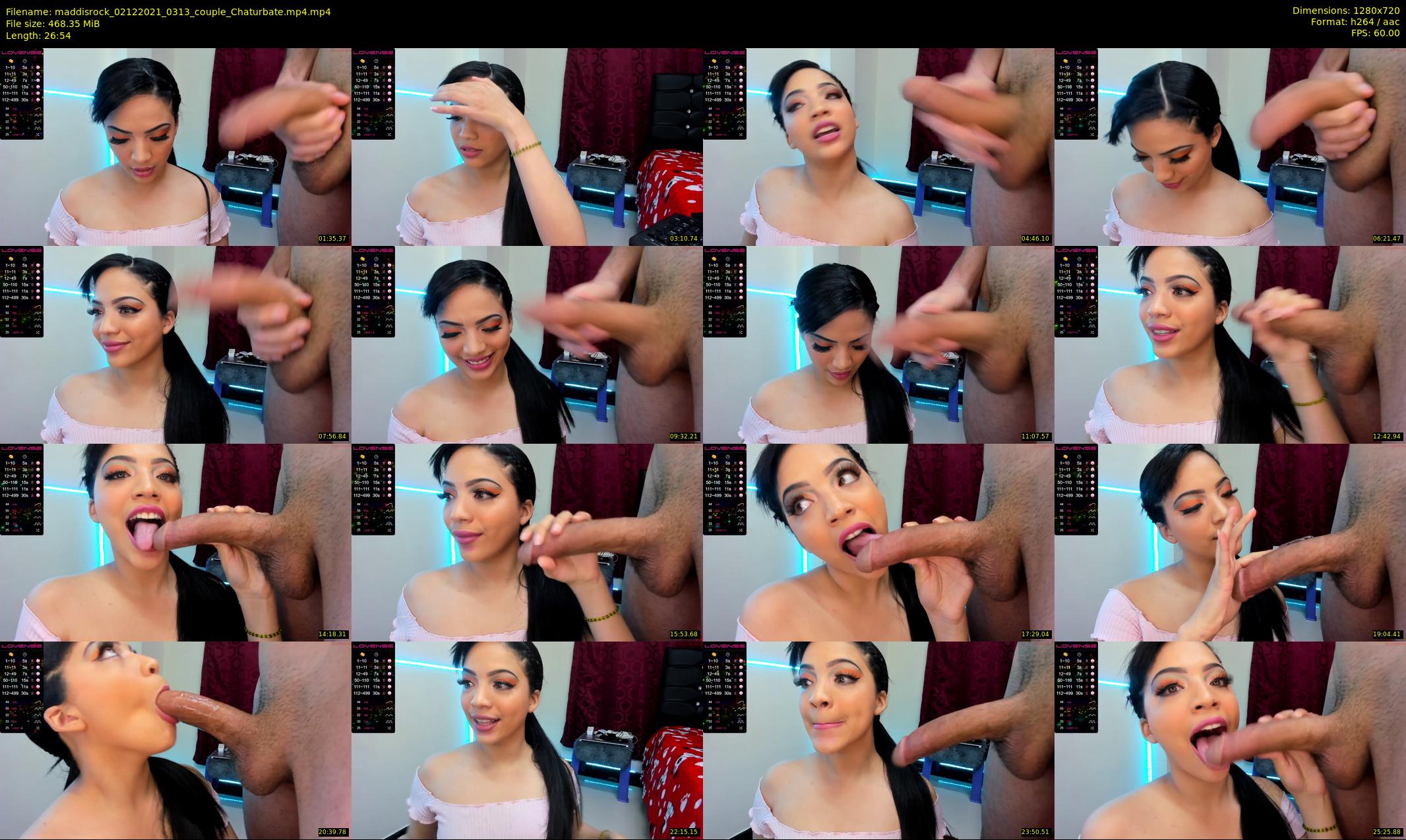 maddisrock — 27 minute Chaturbate couple cam show recording, 720p, Dec 2, 2021