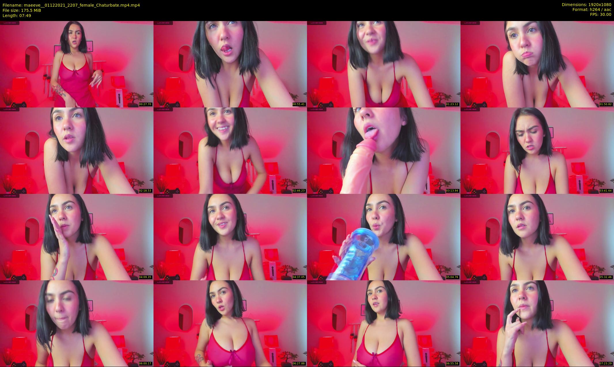 maeeve_ — 8 minute Chaturbate female cam show recording, 1080p, Dec 1, 2021