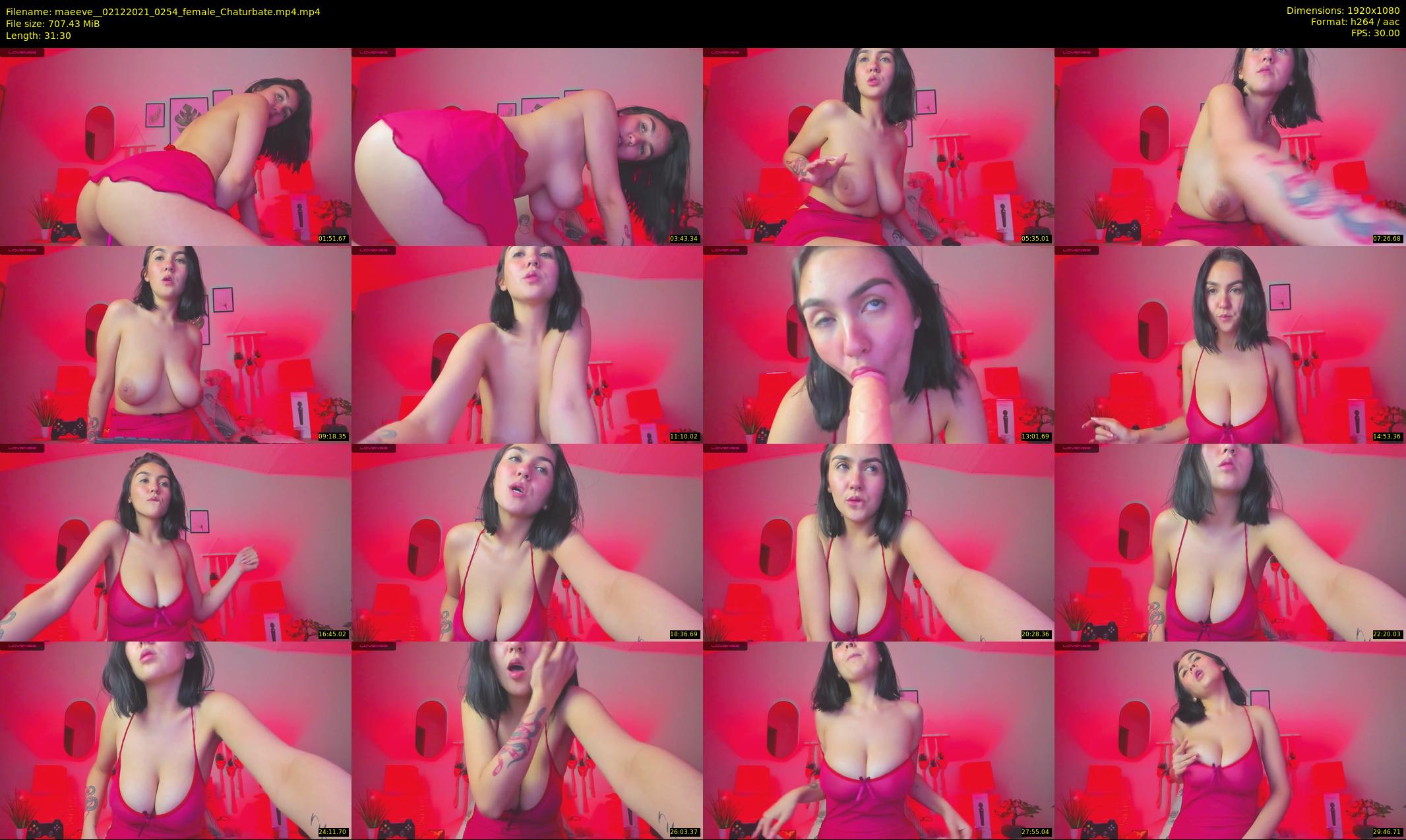 maeeve_ — 32 minute Chaturbate female cam show recording, 1080p, Dec 2, 2021
