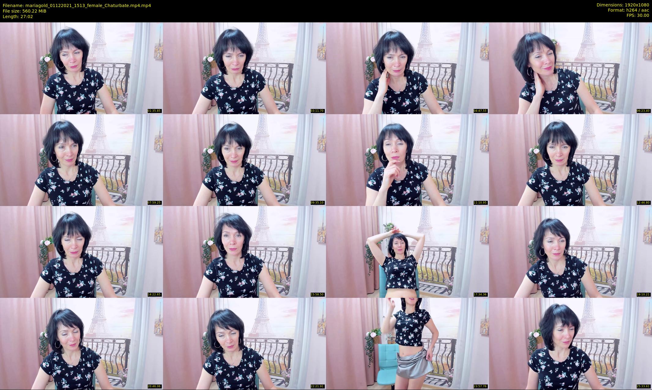 mariagold — 28 minute Chaturbate female cam show recording, 1080p, Dec 1, 2021