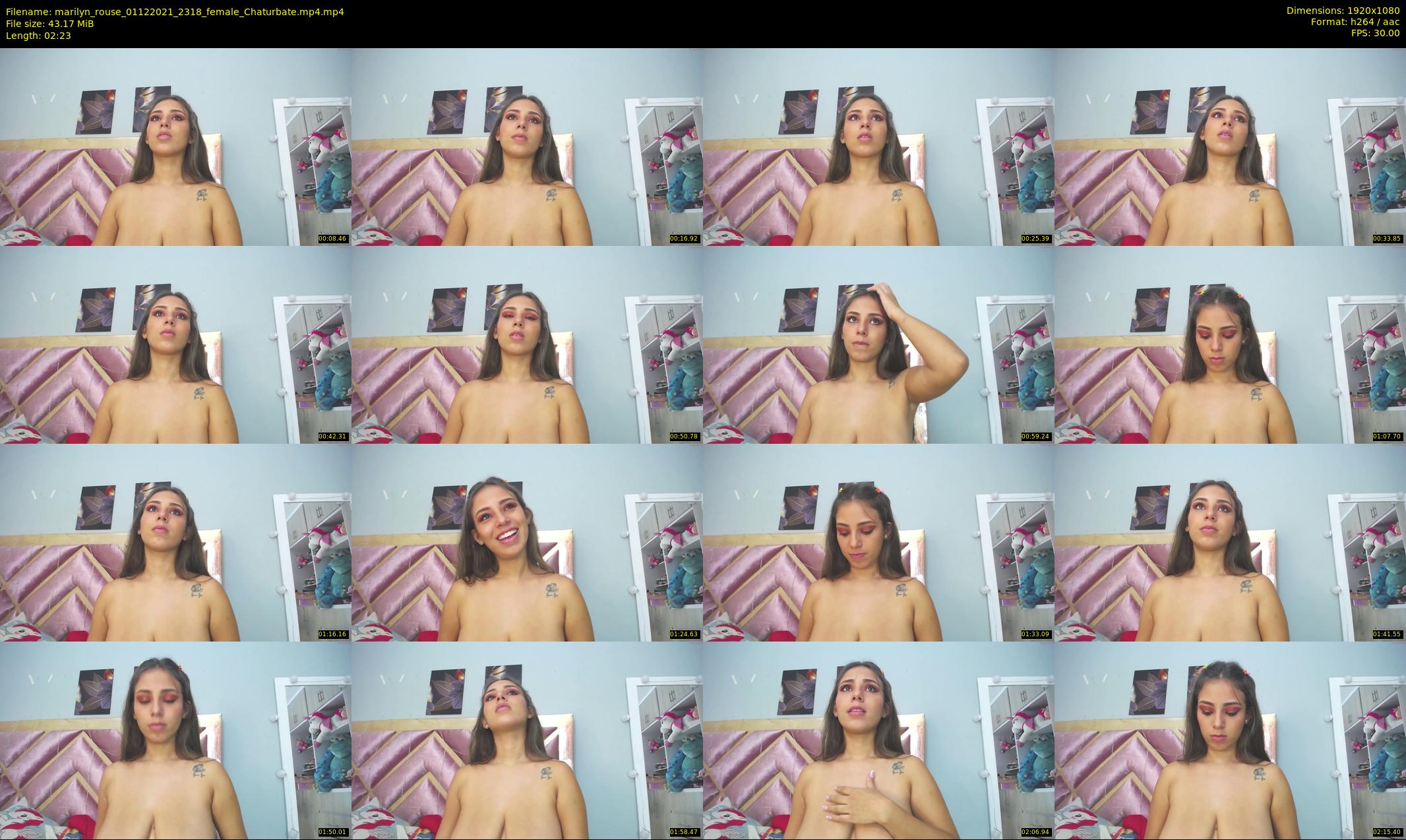 marilyn_rouse — 3 minute Chaturbate female cam show recording, 1080p, Dec 1, 2021