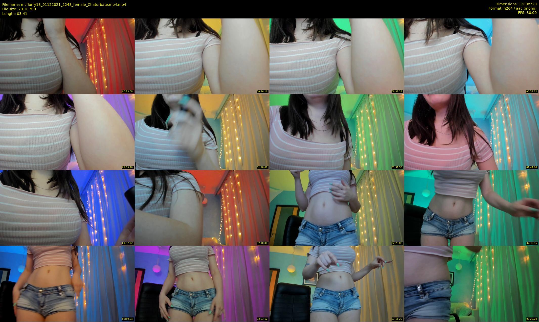 mcflurry18 — 4 minute Chaturbate female cam show recording, 720p, Dec 1, 2021