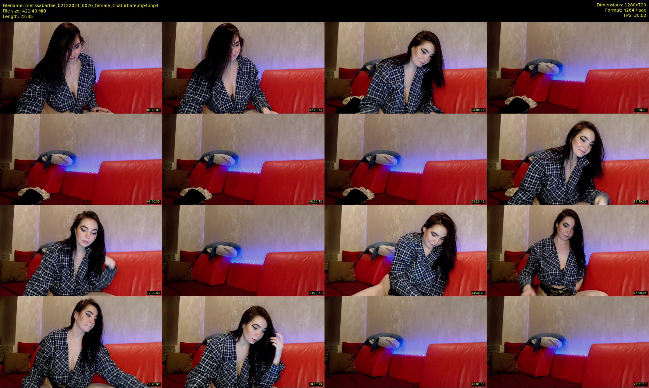 melissabarbie — 23 minute Chaturbate couple cam show recording, 720p, Dec 2, 2021
