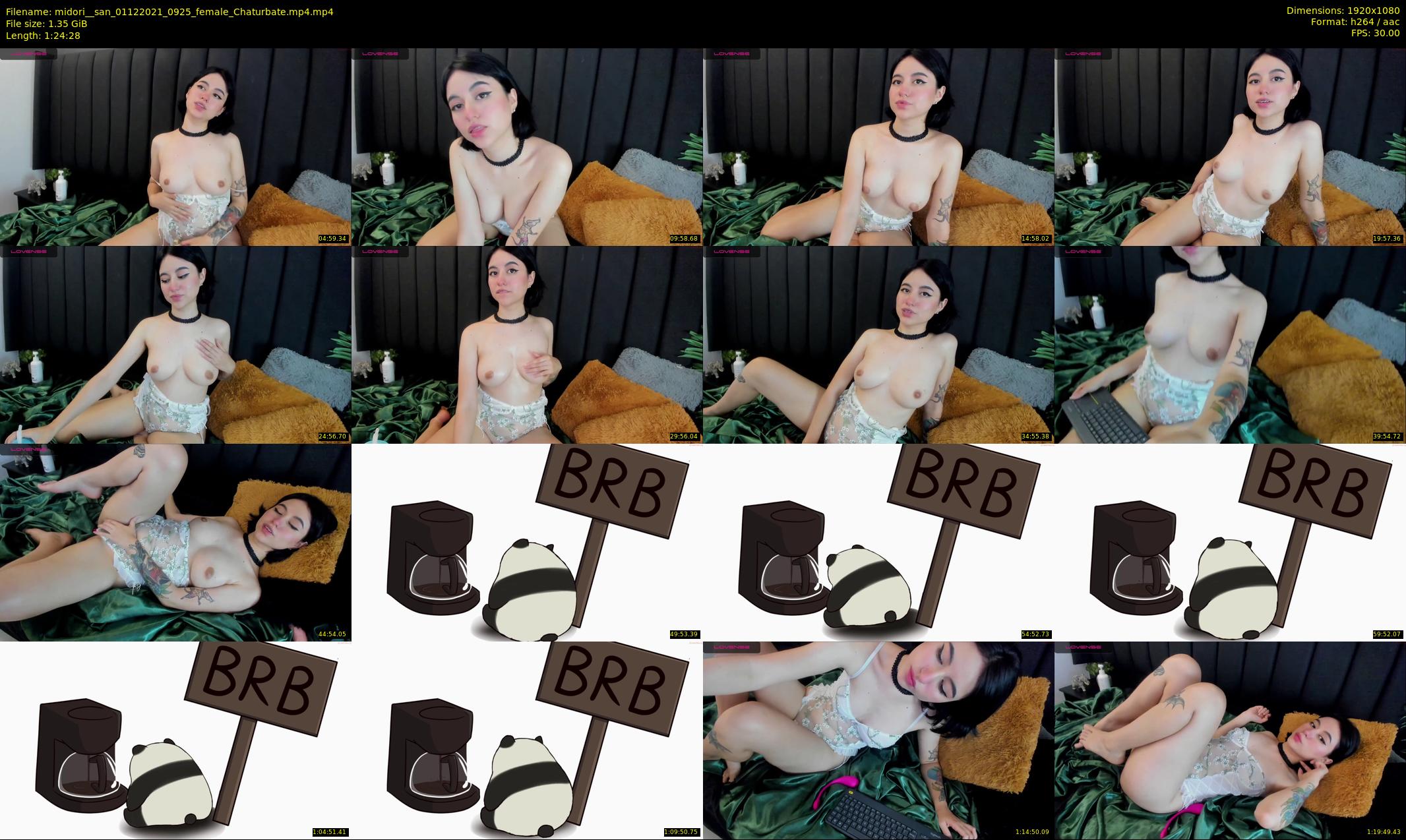 midori__san — 85 minute Chaturbate female cam show recording, 1080p, Dec 1, 2021
