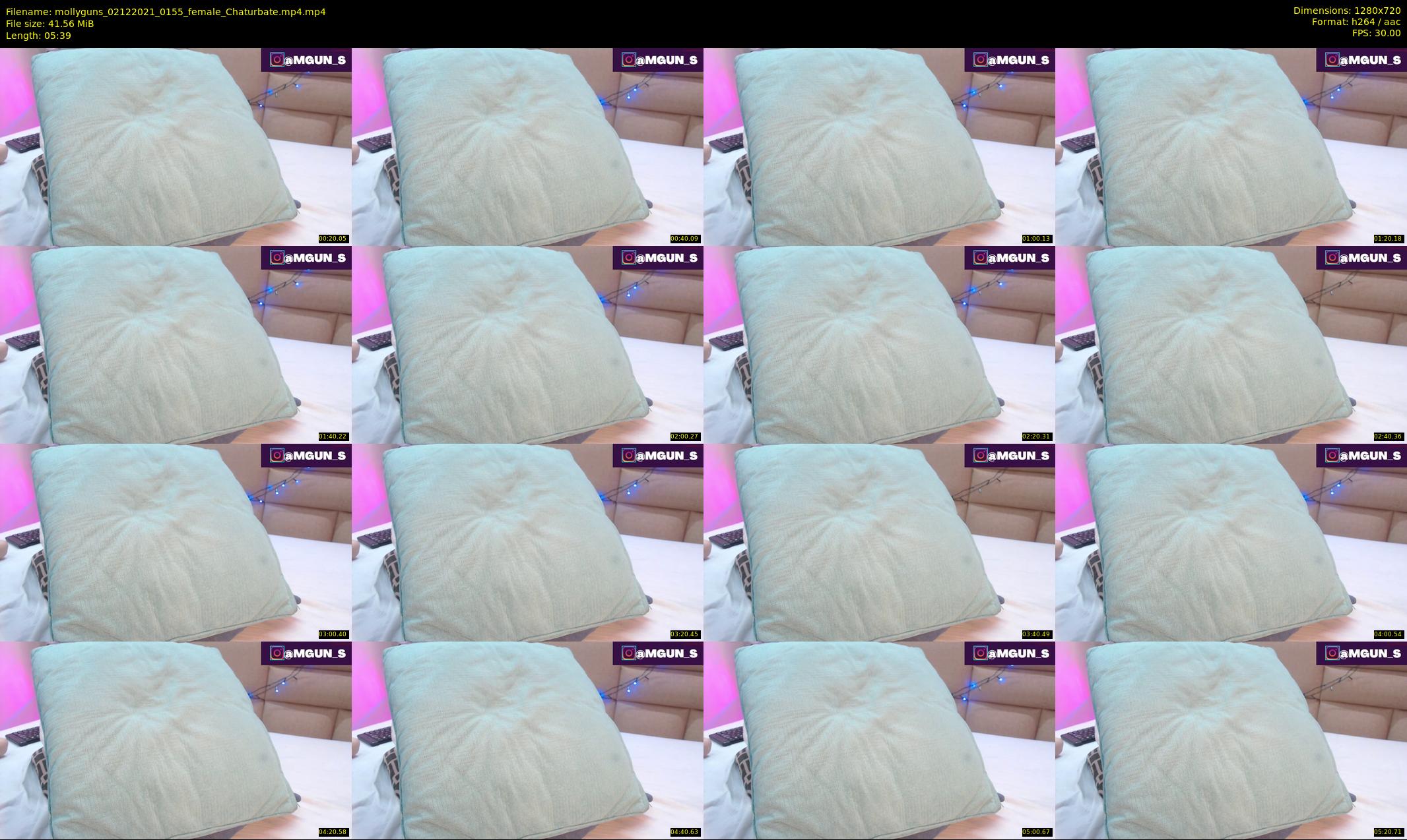 mollyguns — 6 minute Chaturbate female cam show recording, 720p, Dec 2, 2021