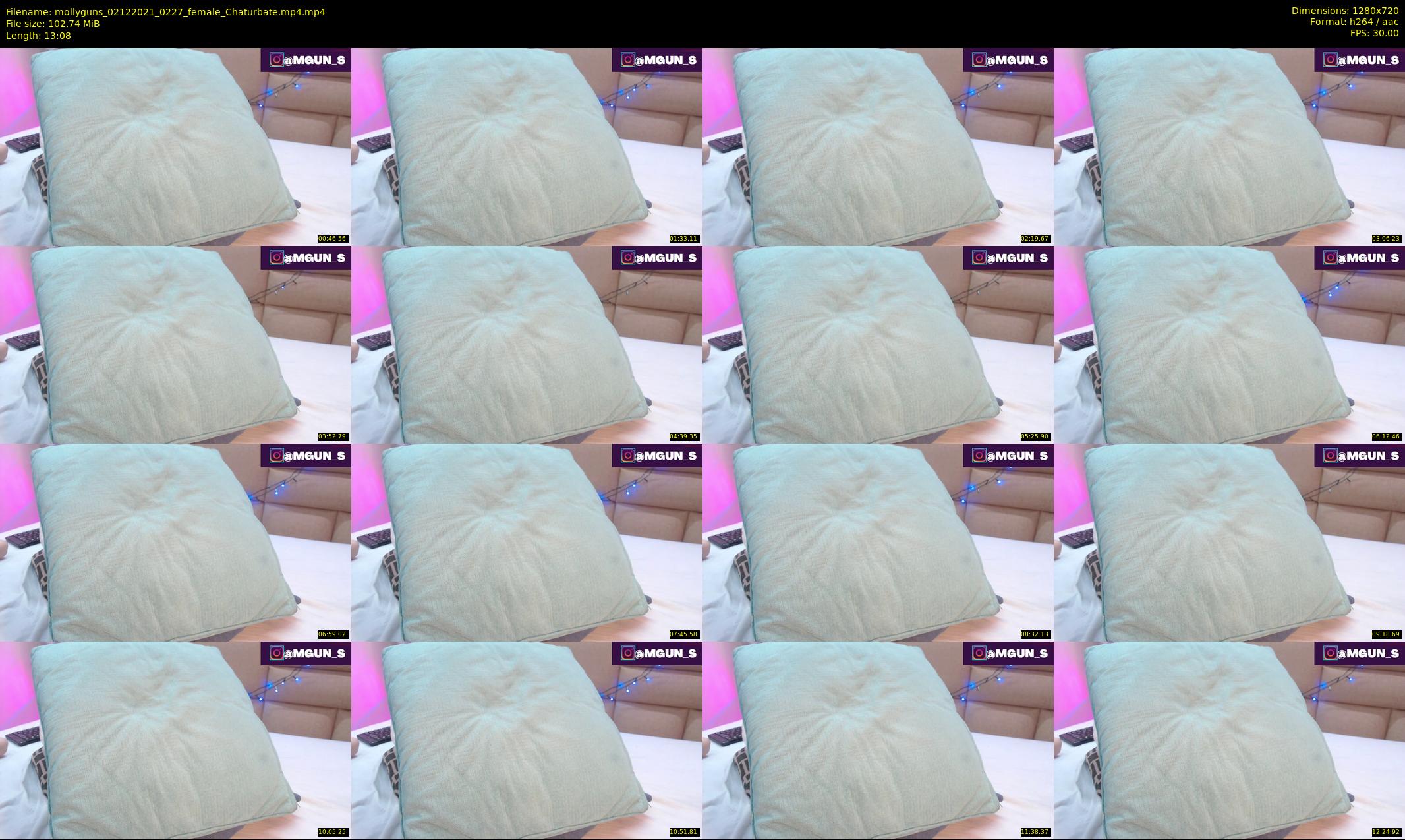 mollyguns — 14 minute Chaturbate female cam show recording, 720p, Dec 2, 2021