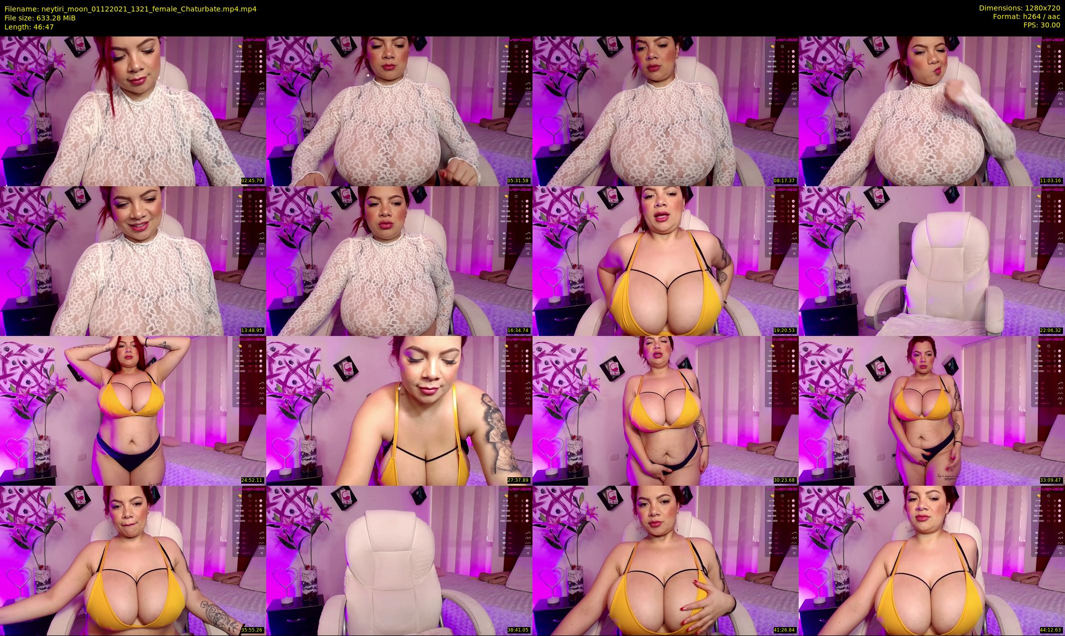 neytiri_moon — 47 minute Chaturbate female cam show recording, 720p, Dec 1, 2021