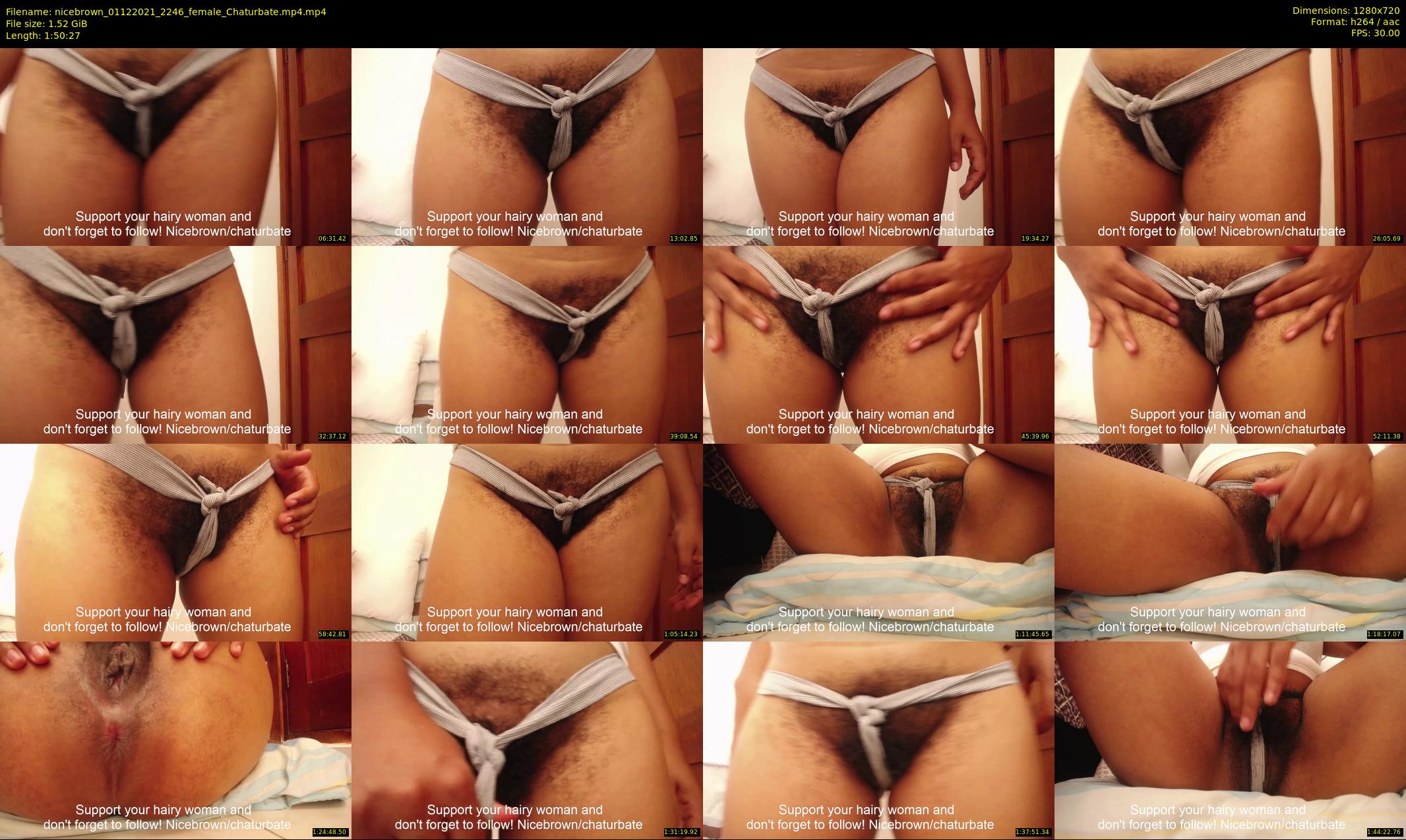 nicebrown — 111 minute Chaturbate female cam show recording, 720p, Dec 1, 2021