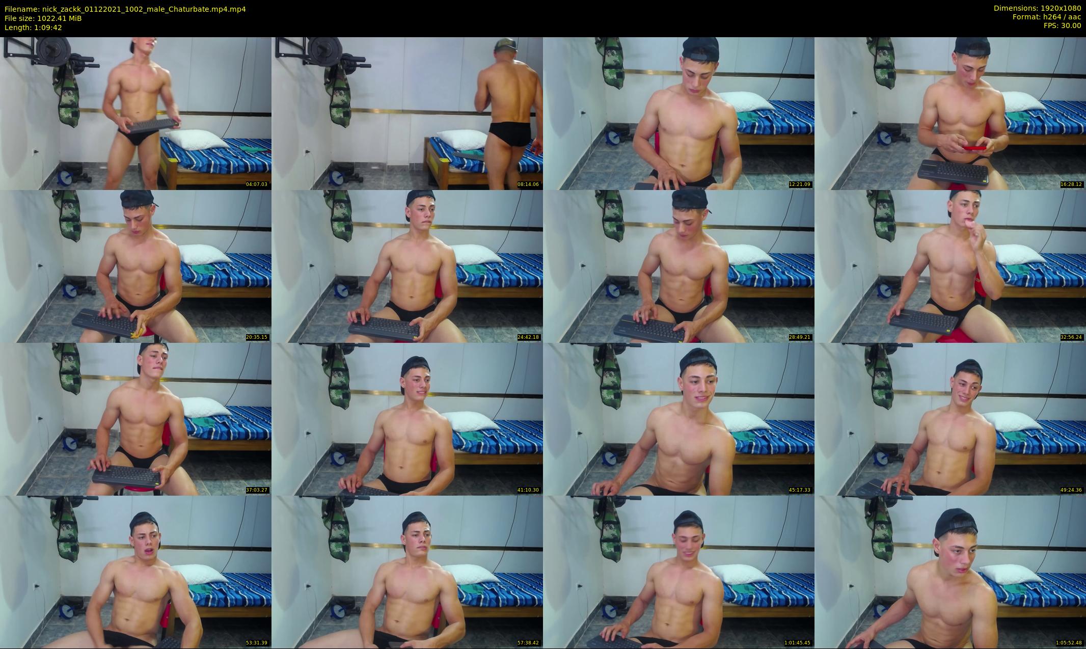 nick_zackk — 70 minute Chaturbate male cam show recording, 1080p, Dec 1, 2021