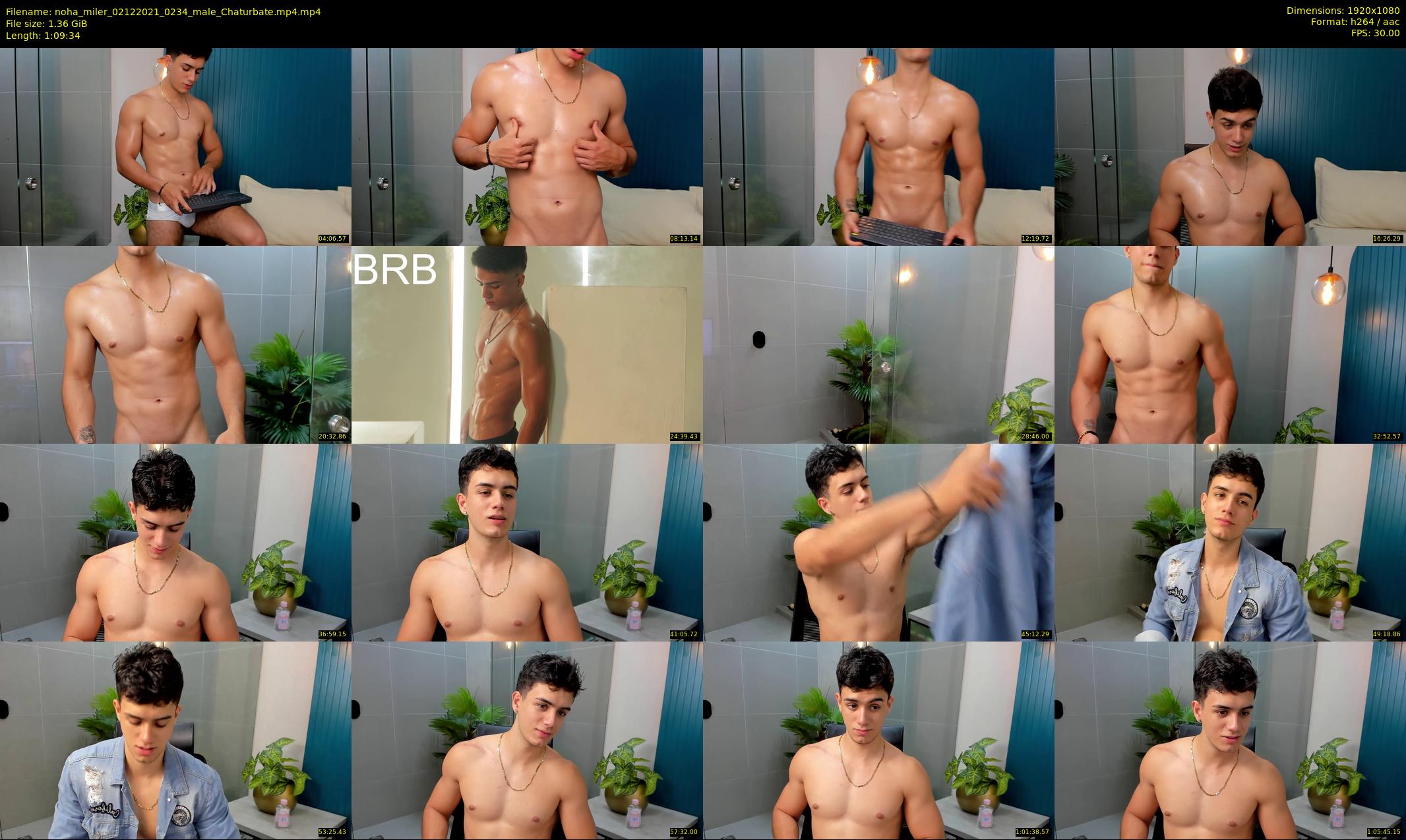 noha_miler — 70 minute Chaturbate male cam show recording, 1080p, Dec 2, 2021