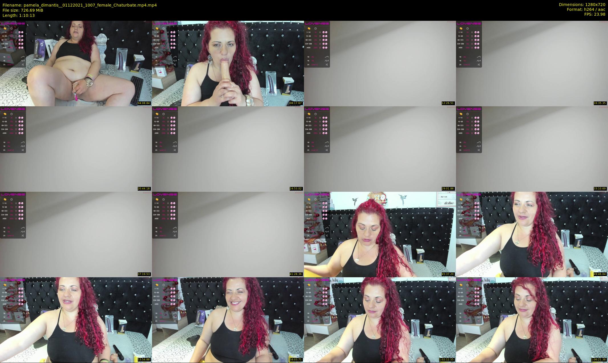 pamela_dimantis_ — 71 minute Chaturbate female cam show recording, 720p, Dec 1, 2021