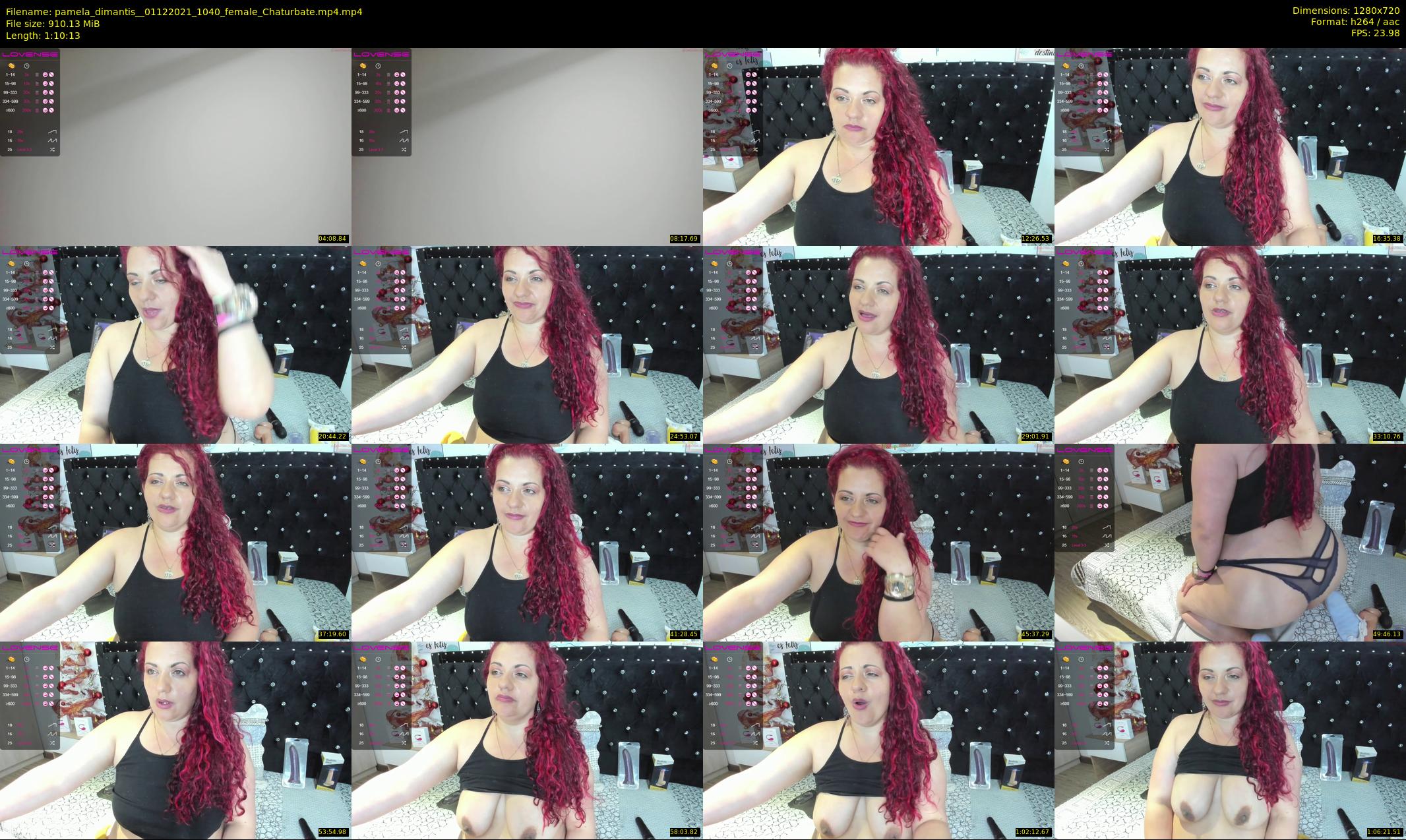 pamela_dimantis_ — 71 minute Chaturbate female cam show recording, 720p, Dec 1, 2021