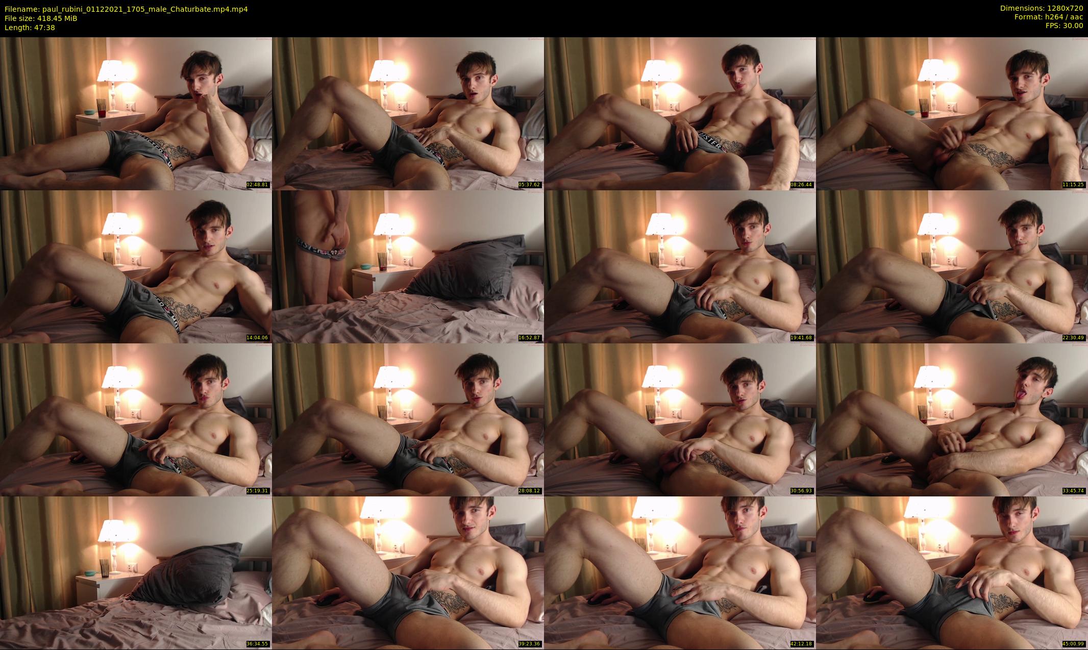 paul_rubini — 48 minute Chaturbate male cam show recording, 720p, Dec 1, 2021