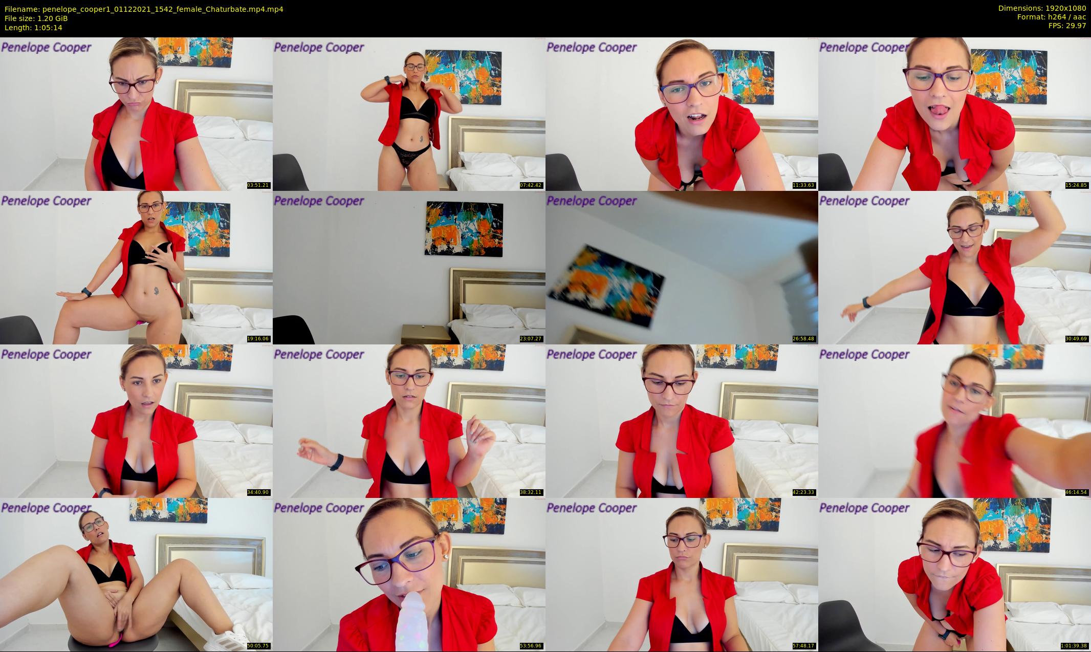 penelope_cooper1 — 66 minute Chaturbate female cam show recording, 1080p, Dec 1, 2021