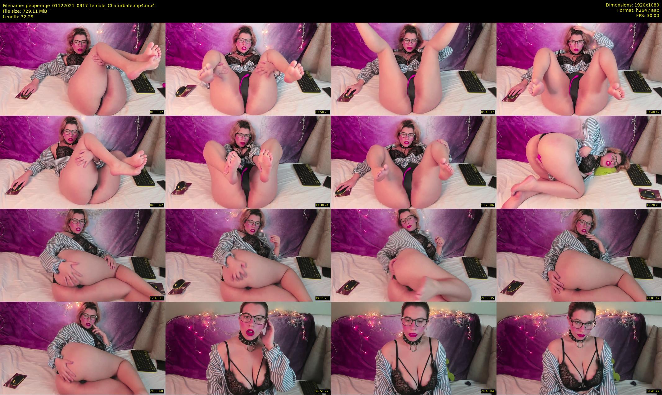 pepperage — 33 minute Chaturbate female cam show recording, 1080p, Dec 1, 2021