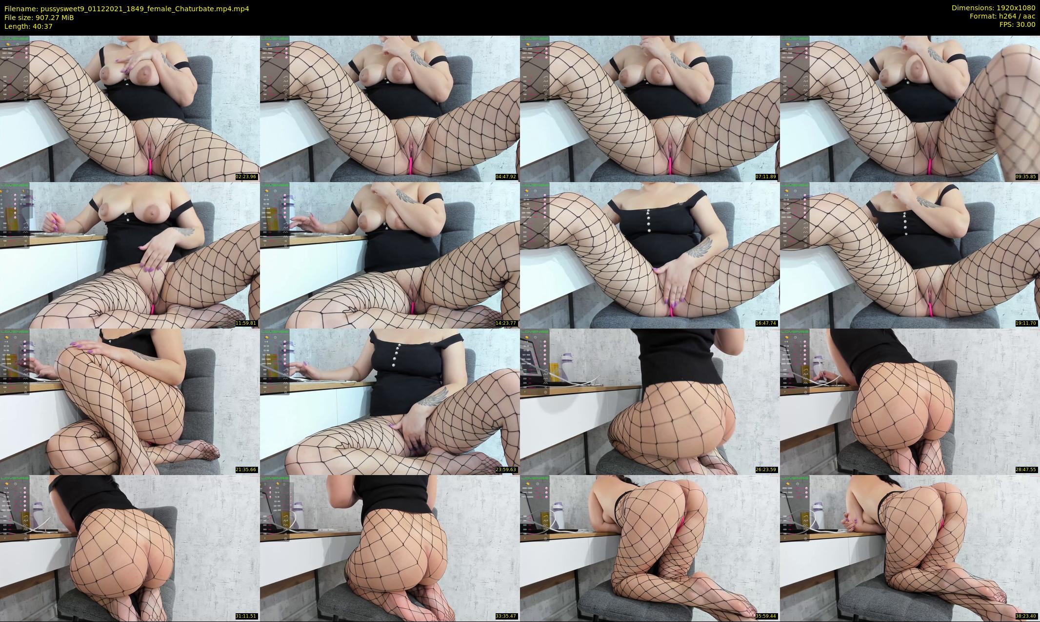 pussysweet9 — 41 minute Chaturbate female cam show recording, 1080p, Dec 1, 2021
