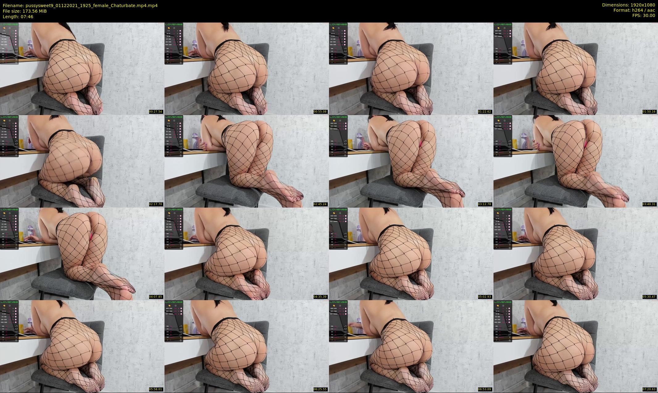 pussysweet9 — 8 minute Chaturbate female cam show recording, 1080p, Dec 1, 2021