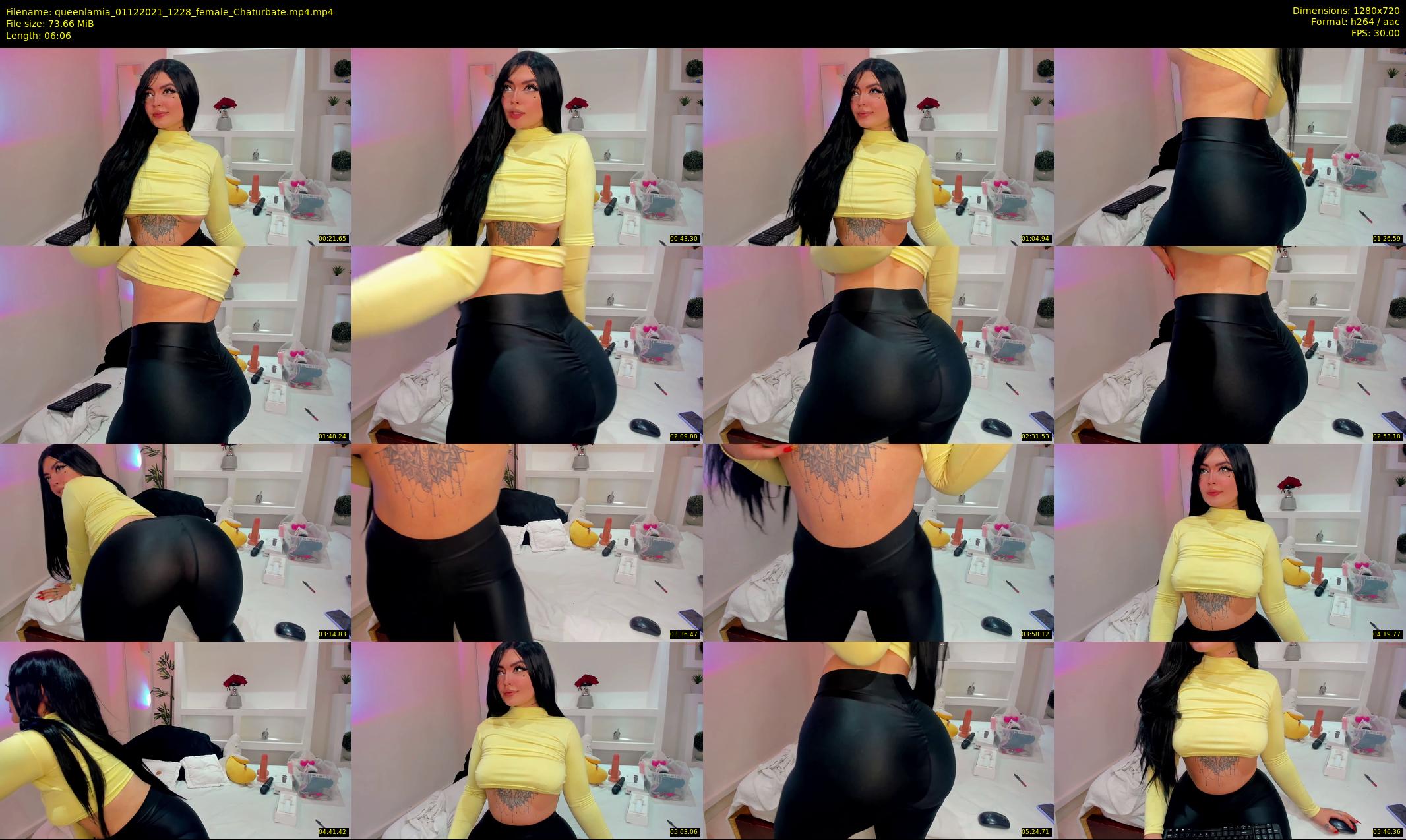 queenlamia — 7 minute Chaturbate female cam show recording, 720p, Dec 1, 2021