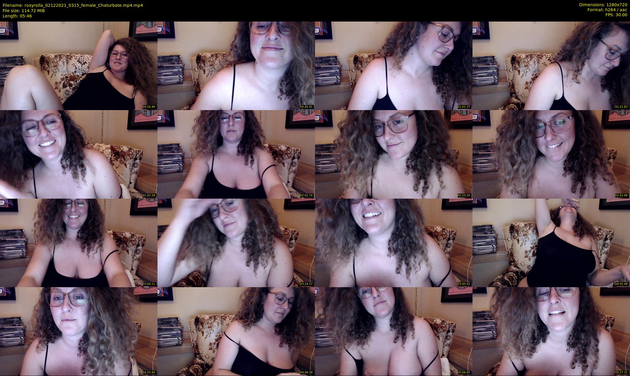 roxyrolla — 6 minute Chaturbate female cam show recording, 720p, Dec 2, 2021