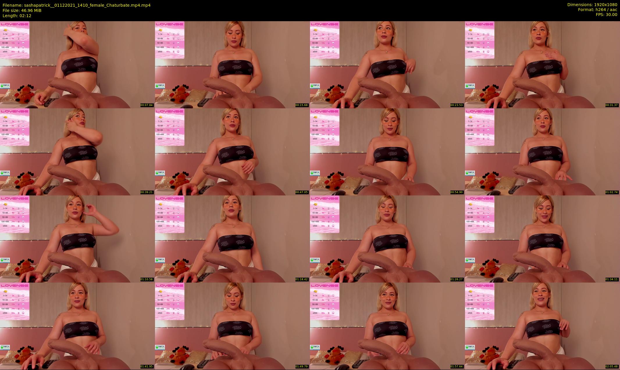 sashapatrick_ — 3 minute Chaturbate female cam show recording, 1080p, Dec 1, 2021