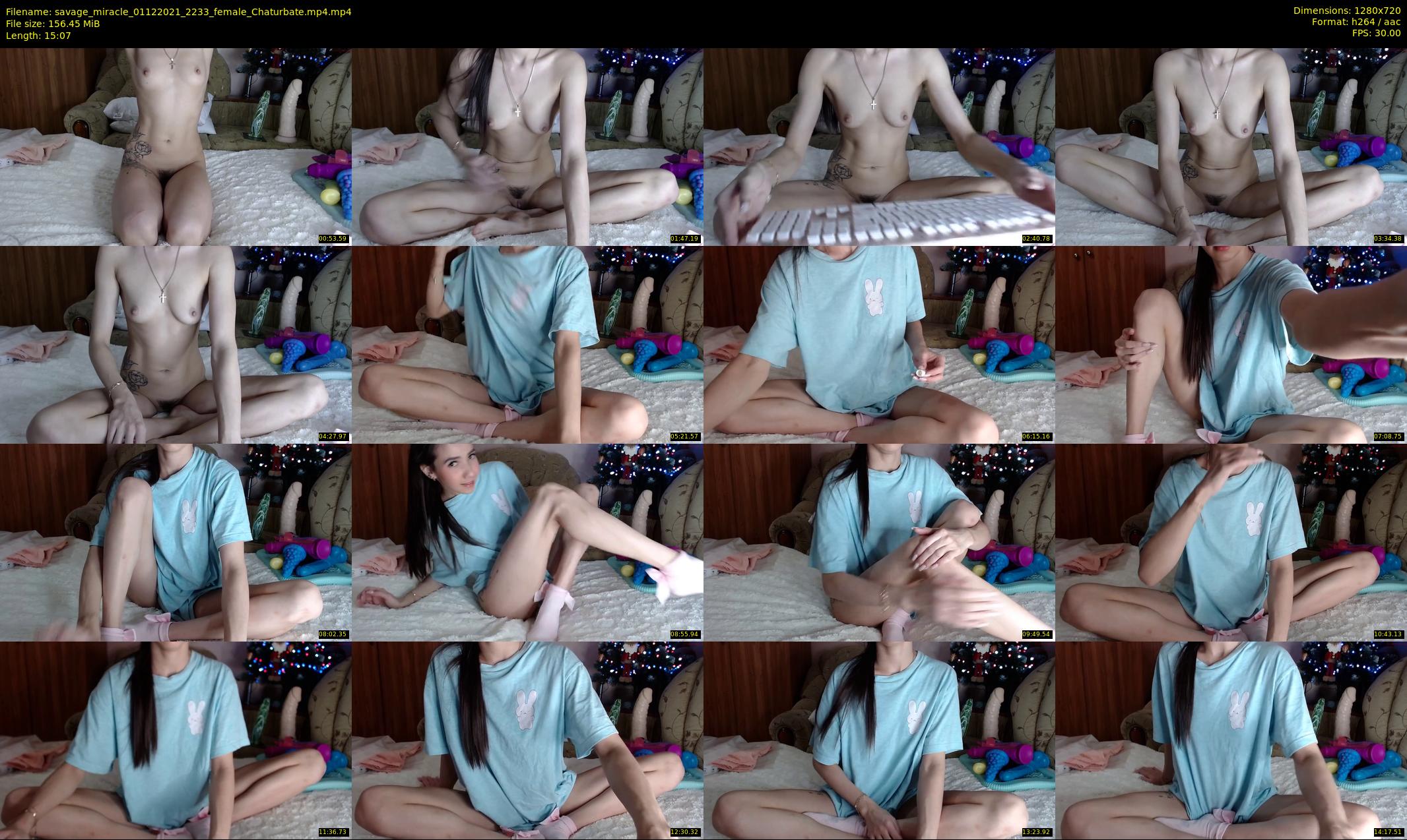 savage_miracle — 16 minute Chaturbate female cam show recording, 720p, Dec 1, 2021