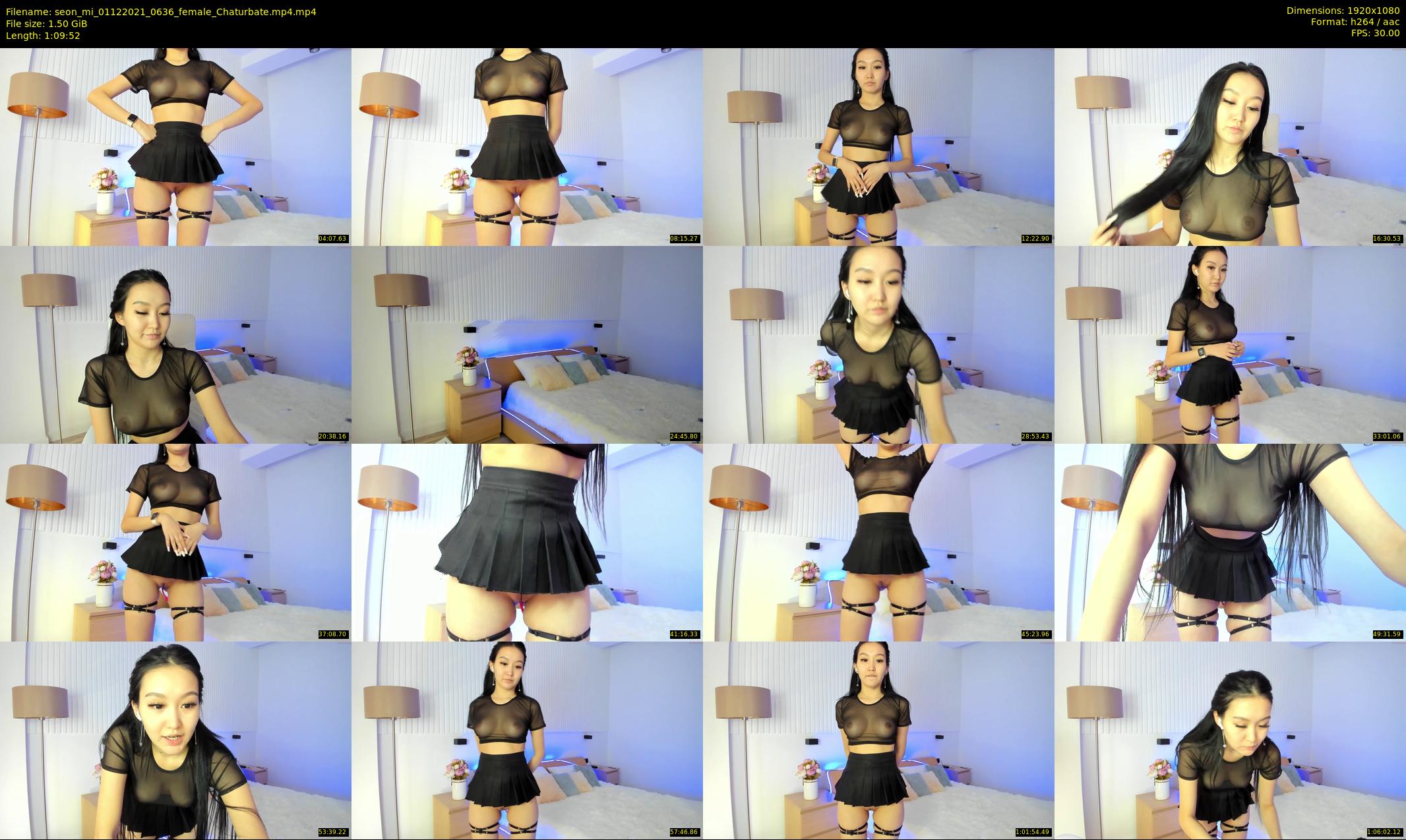 seon_mi — 70 minute Chaturbate female cam show recording, 1080p, Dec 1, 2021