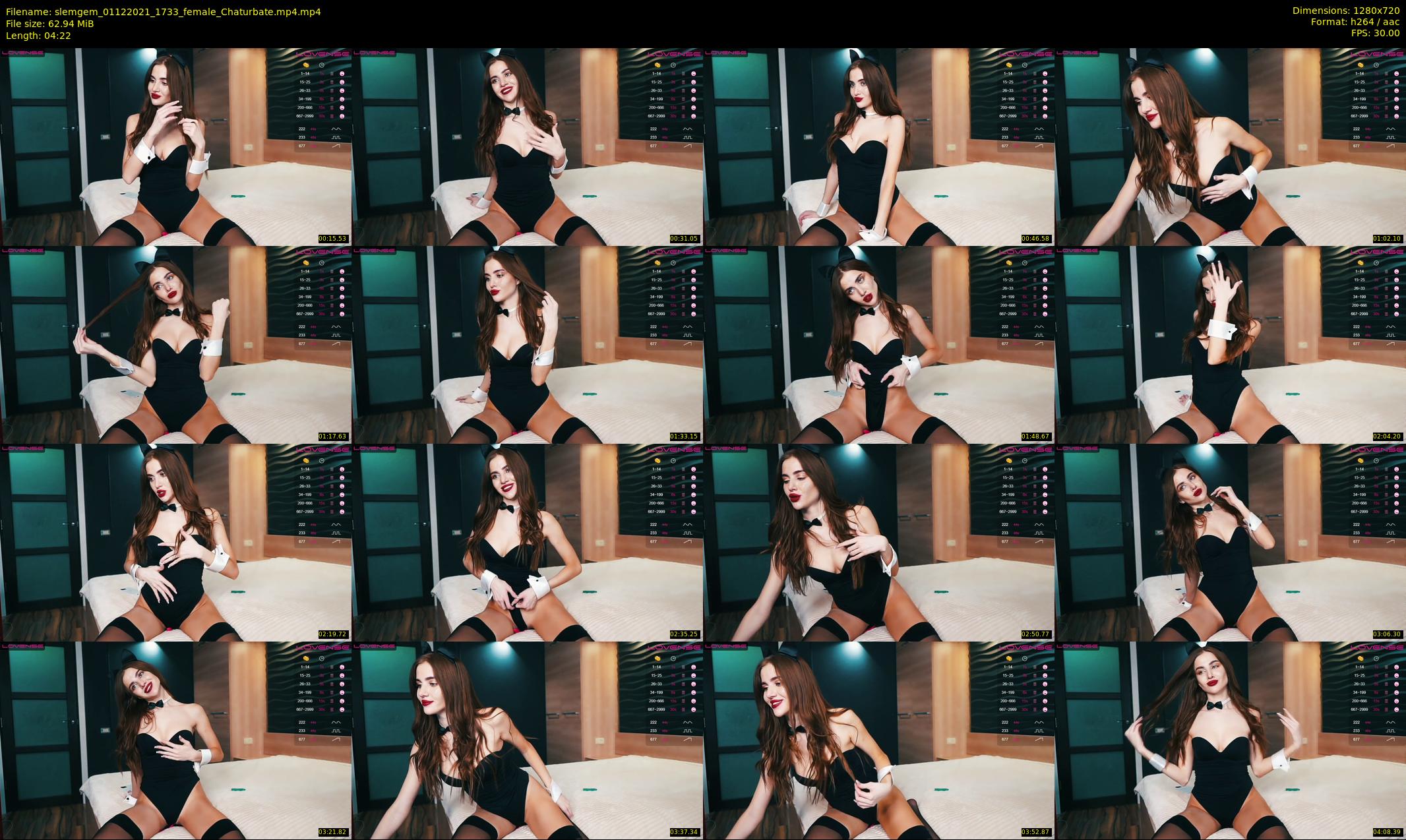 slemgem — 5 minute Chaturbate couple cam show recording, 720p, Dec 1, 2021