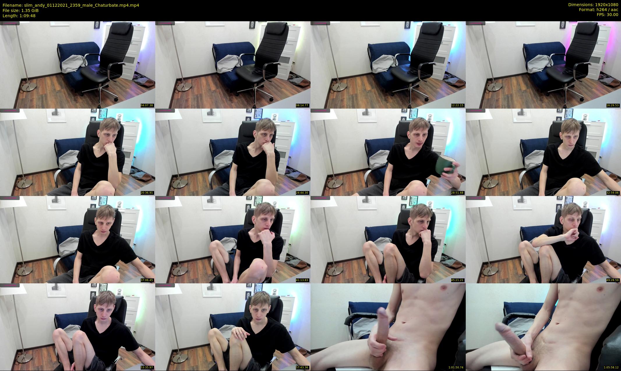 slim_andy — 70 minute Chaturbate male cam show recording, 1080p, Dec 1, 2021