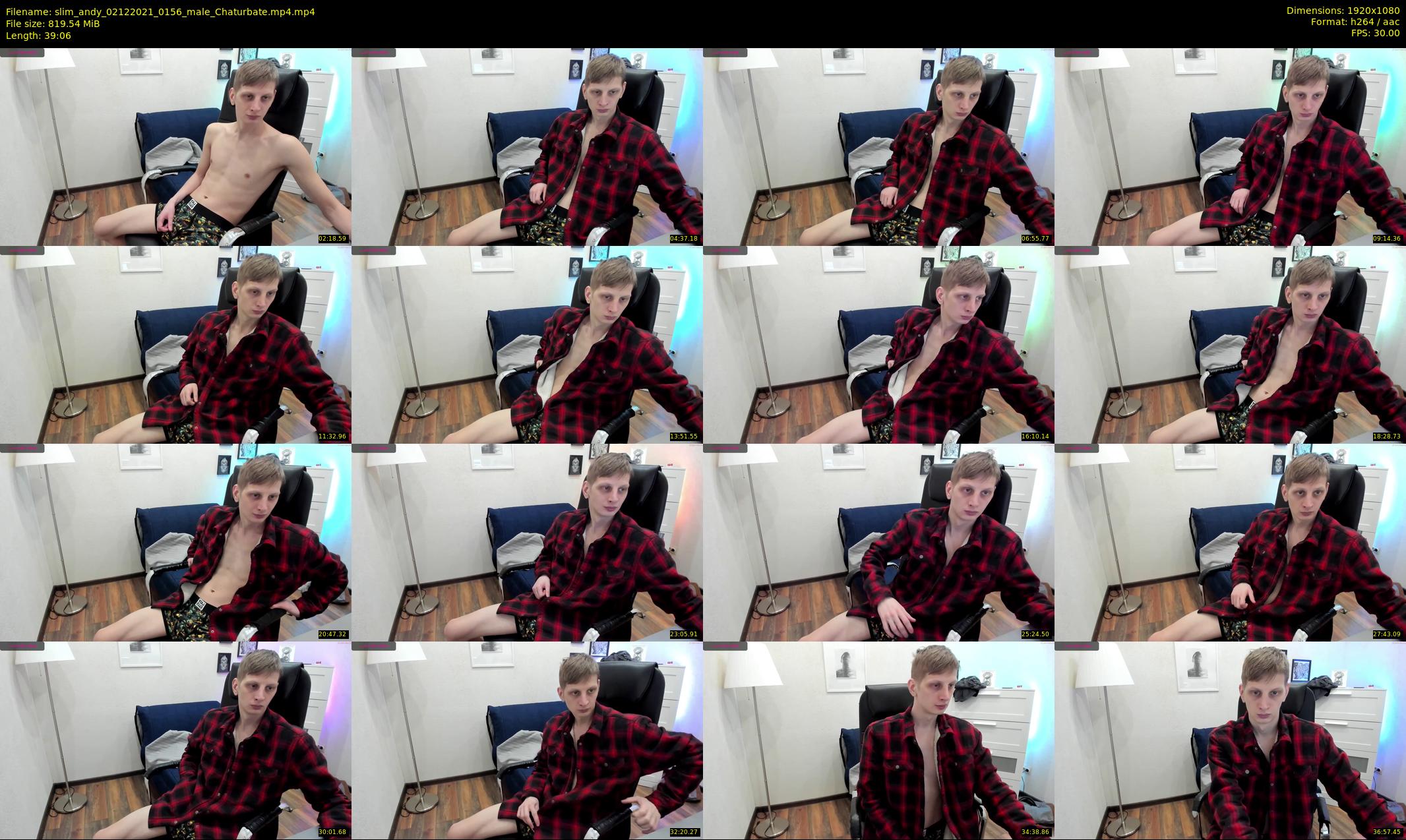 slim_andy — 40 minute Chaturbate male cam show recording, 1080p, Dec 2, 2021