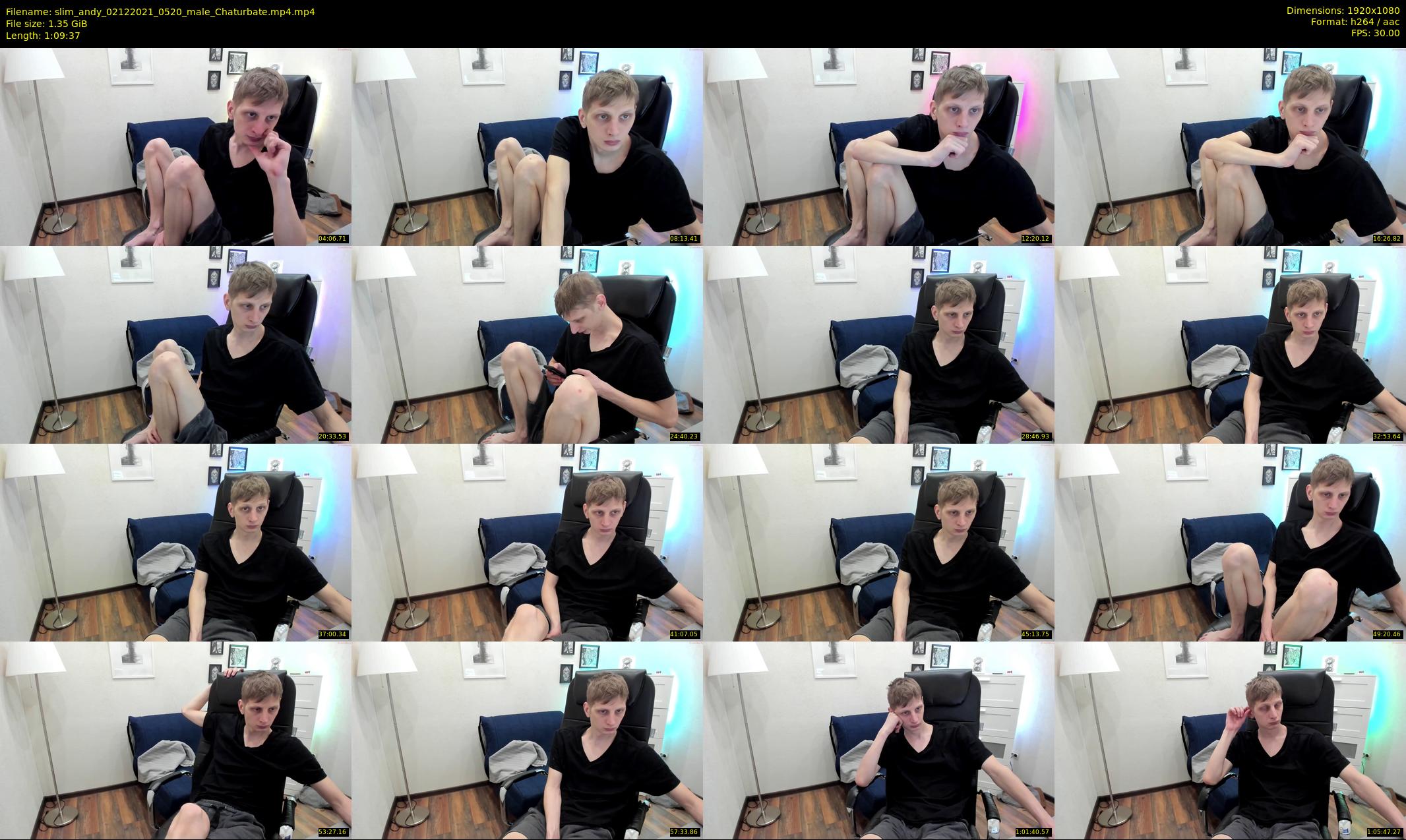 slim_andy — 70 minute Chaturbate male cam show recording, 1080p, Dec 2, 2021