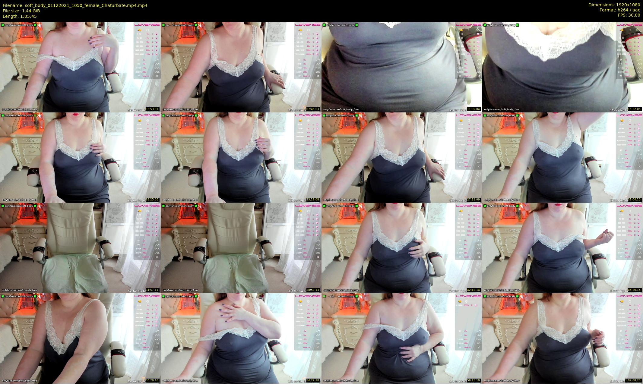 soft_body — 66 minute Chaturbate female cam show recording, 1080p, Dec 1, 2021
