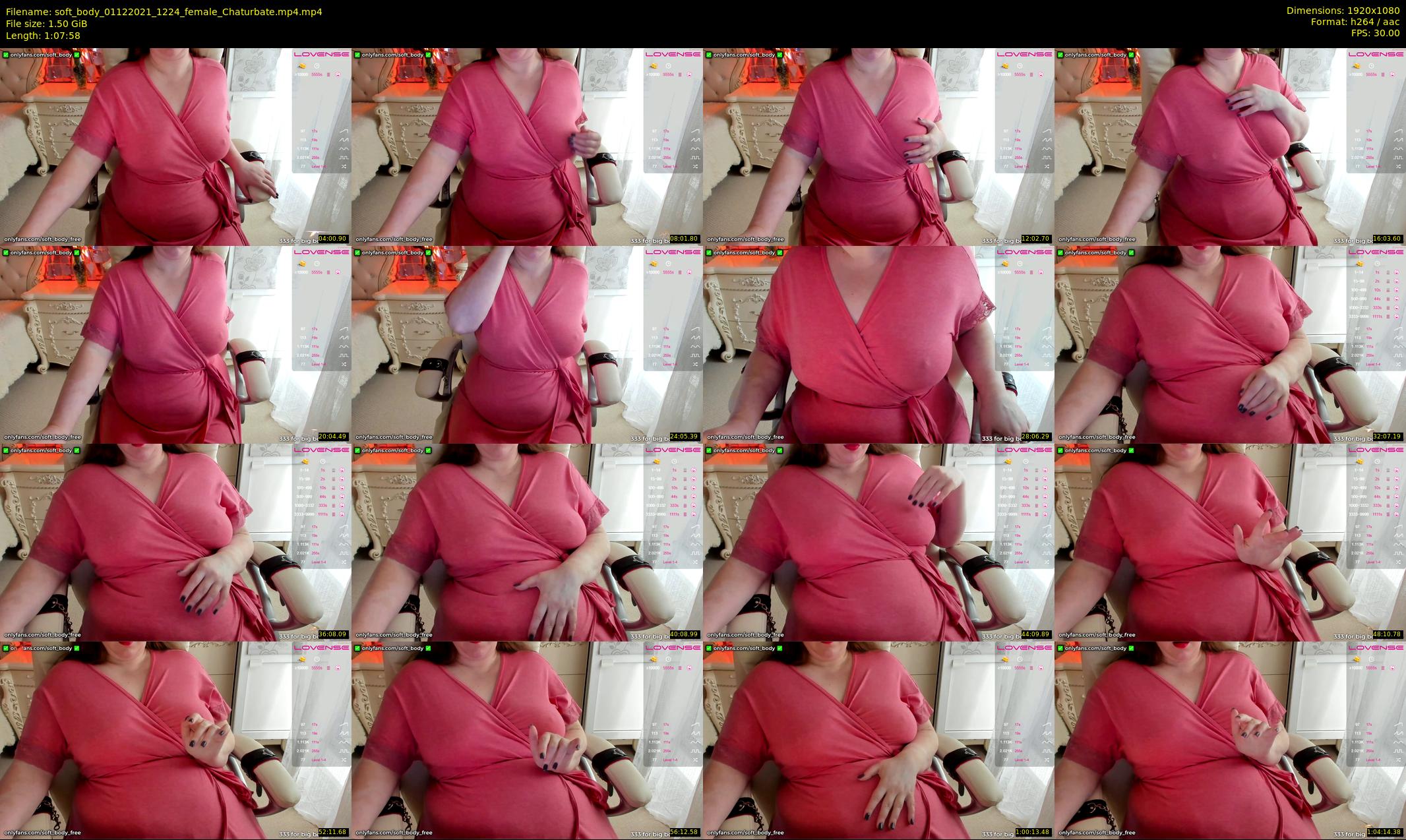 soft_body — 68 minute Chaturbate female cam show recording, 1080p, Dec 1, 2021