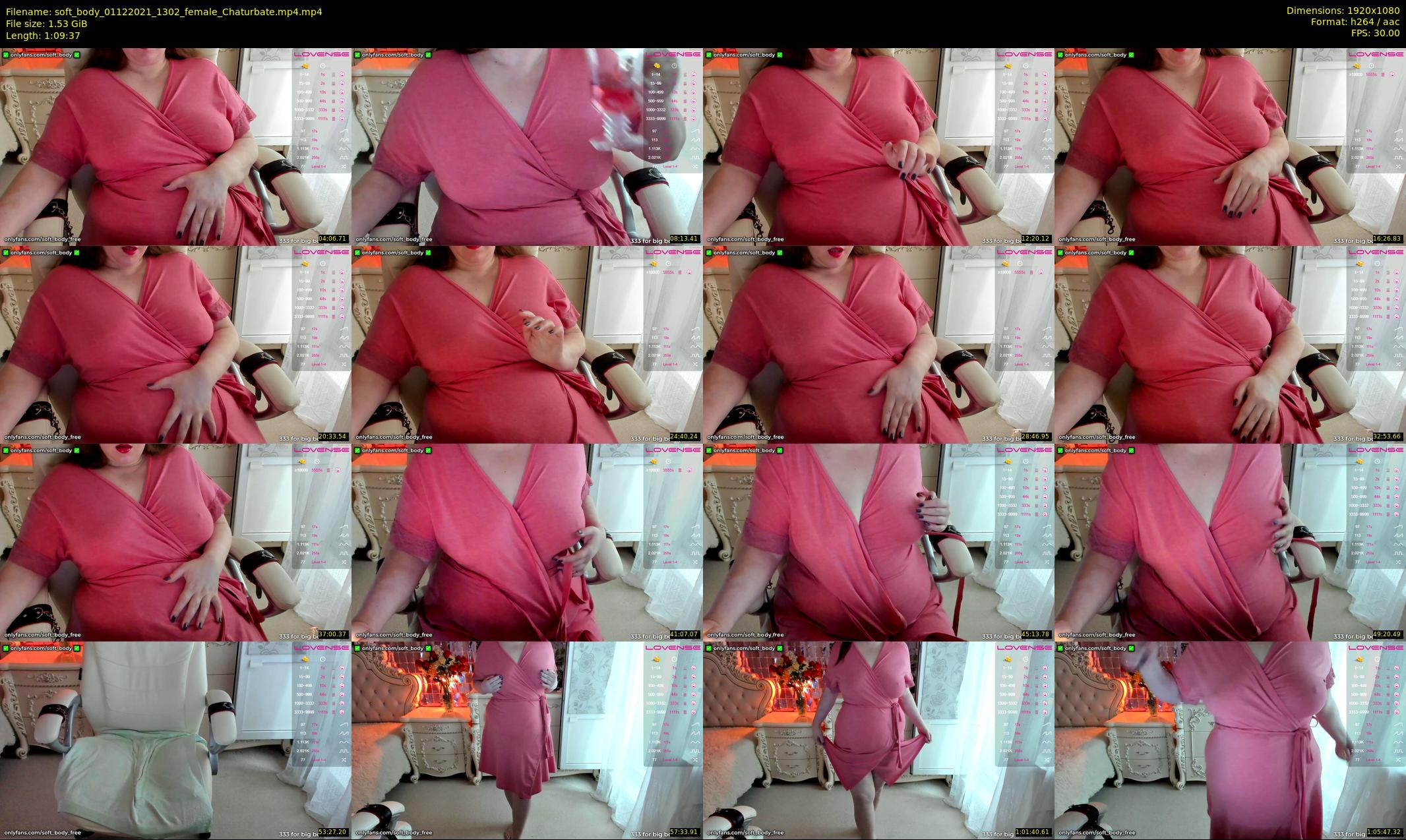 soft_body — 70 minute Chaturbate female cam show recording, 1080p, Dec 1, 2021