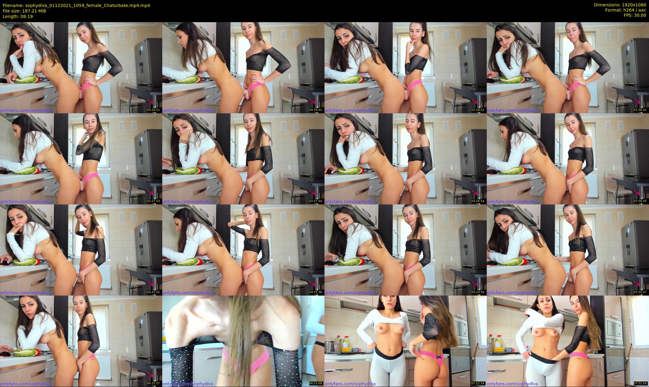 sophydiva — 9 minute Chaturbate female cam show recording, 1080p, Dec 1, 2021