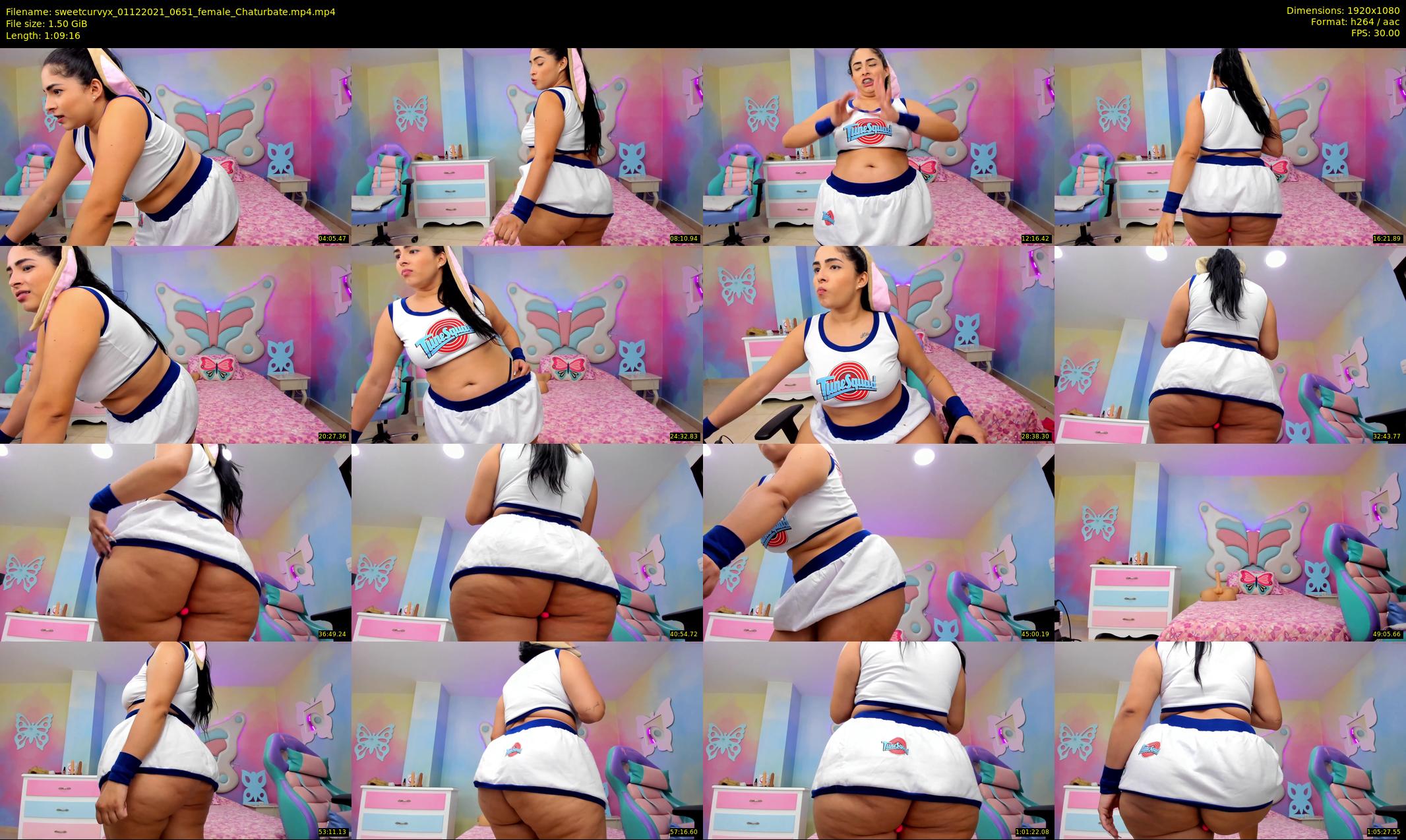sweetcurvyx — 70 minute Chaturbate couple cam show recording, 1080p, Dec 1, 2021