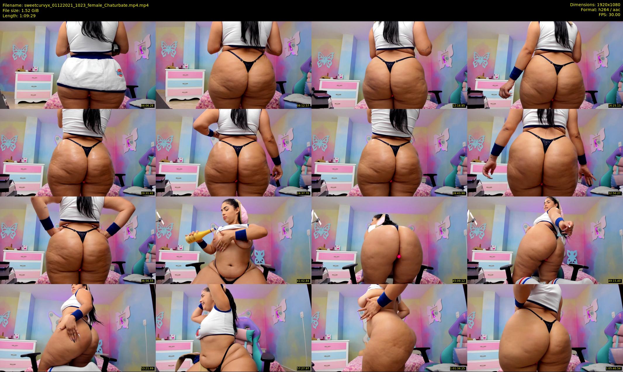 sweetcurvyx — 70 minute Chaturbate couple cam show recording, 1080p, Dec 1, 2021