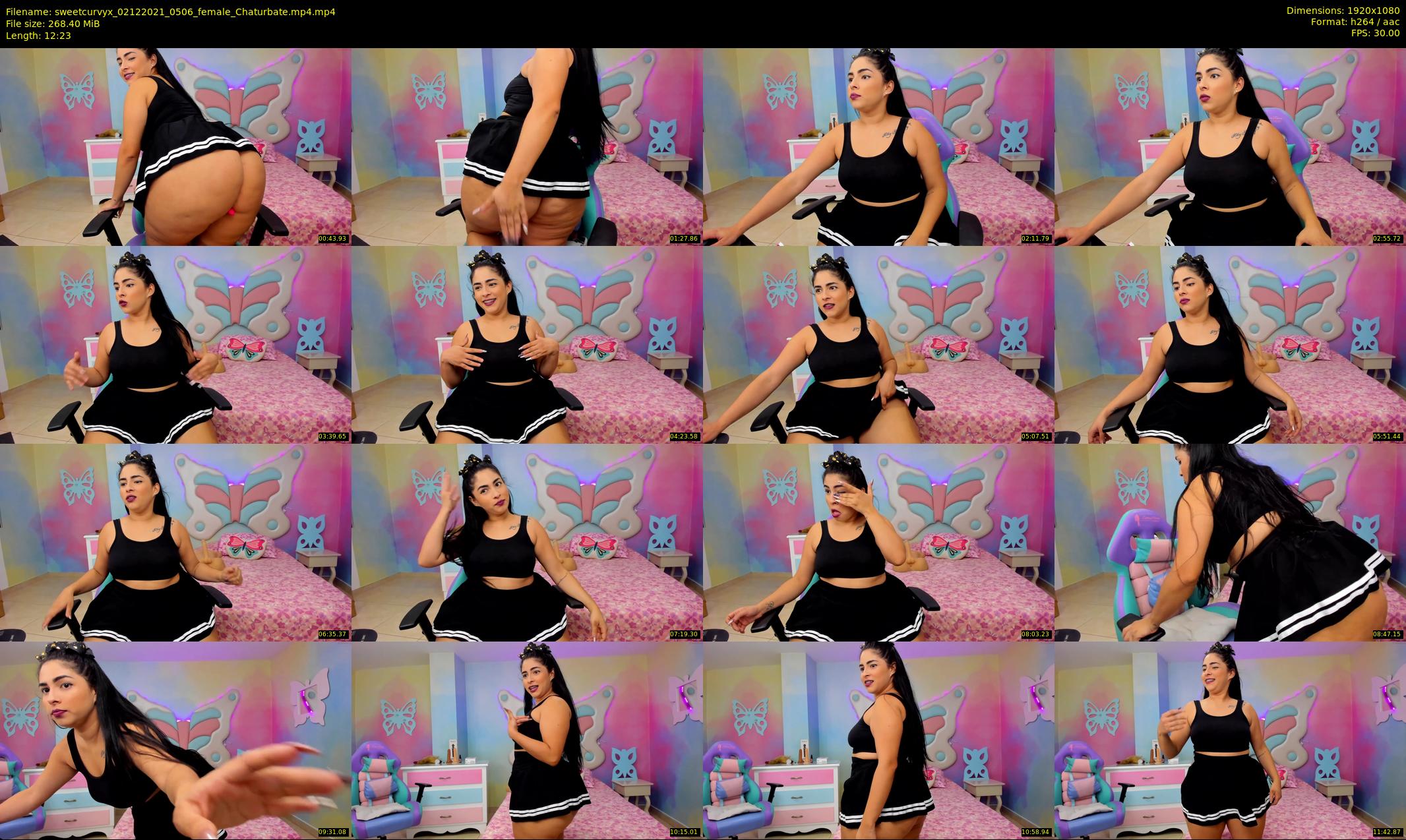 sweetcurvyx — 13 minute Chaturbate couple cam show recording, 1080p, Dec 2, 2021