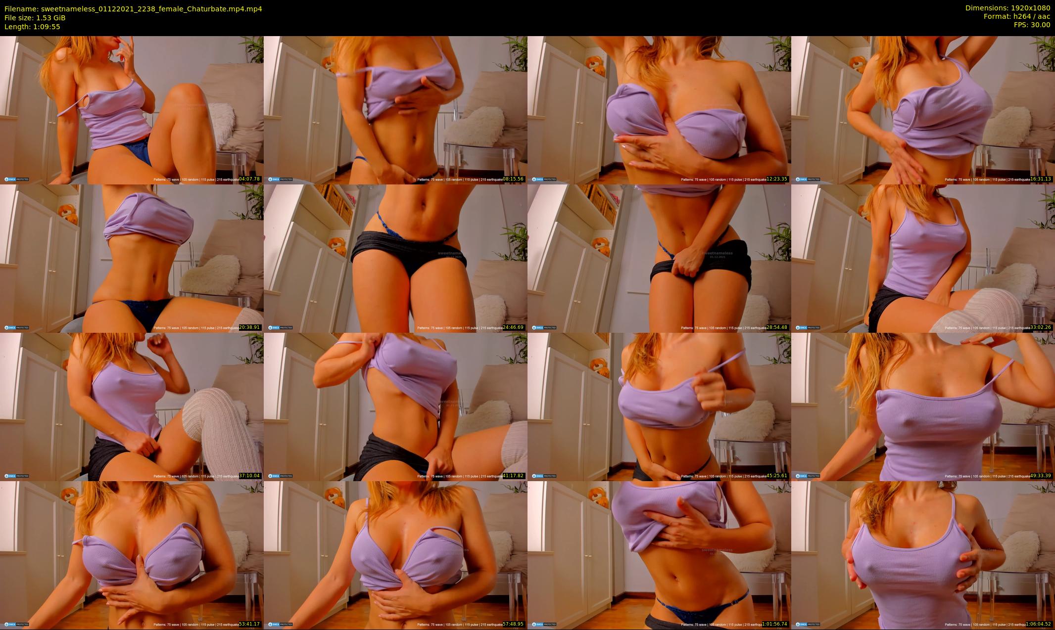 sweetnameless — 70 minute Chaturbate couple cam show recording, 1080p, Dec 1, 2021