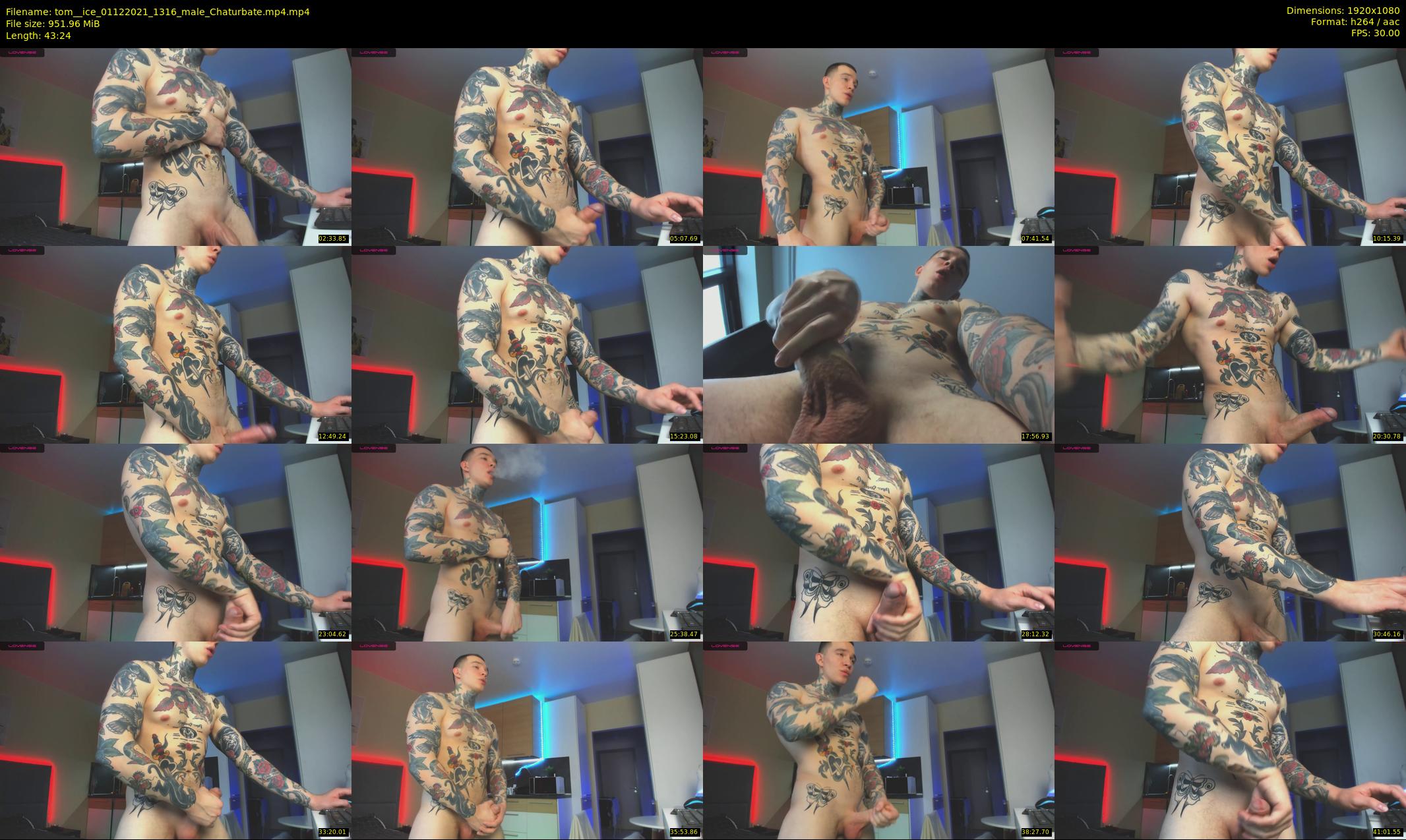 tom__ice — 44 minute Chaturbate male cam show recording, 1080p, Dec 1, 2021