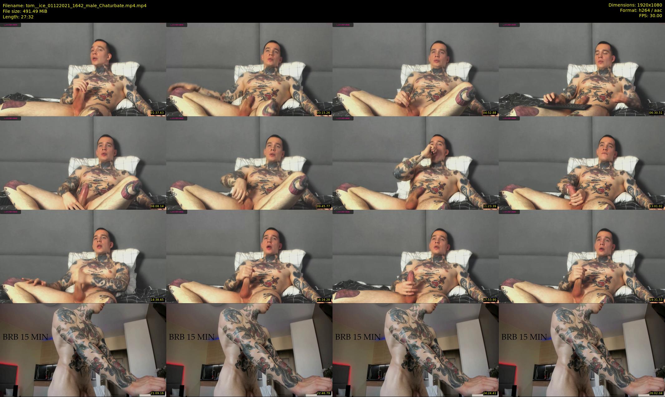 tom__ice — 28 minute Chaturbate male cam show recording, 1080p, Dec 1, 2021