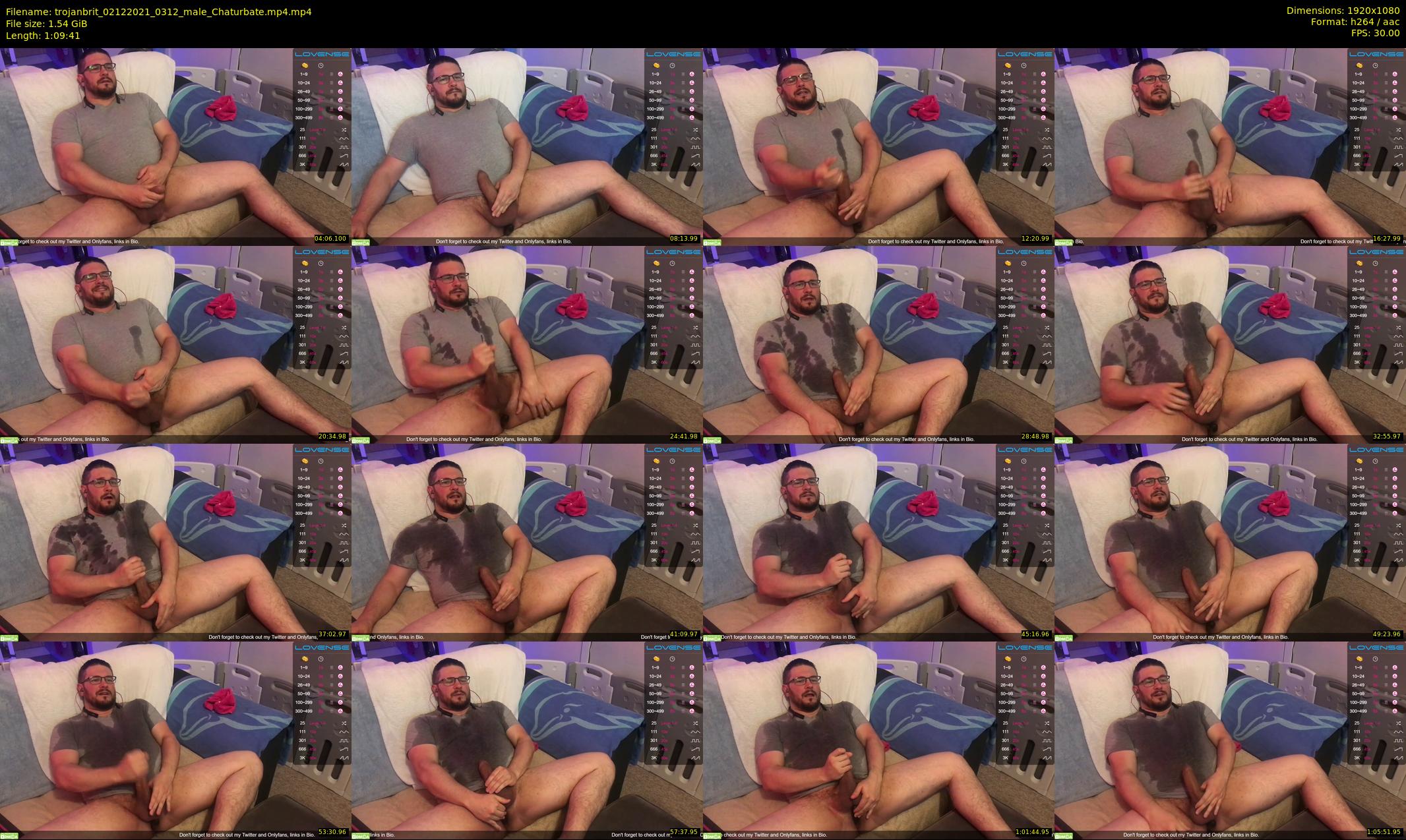 trojanbrit — 70 minute Chaturbate male cam show recording, 1080p, Dec 2, 2021