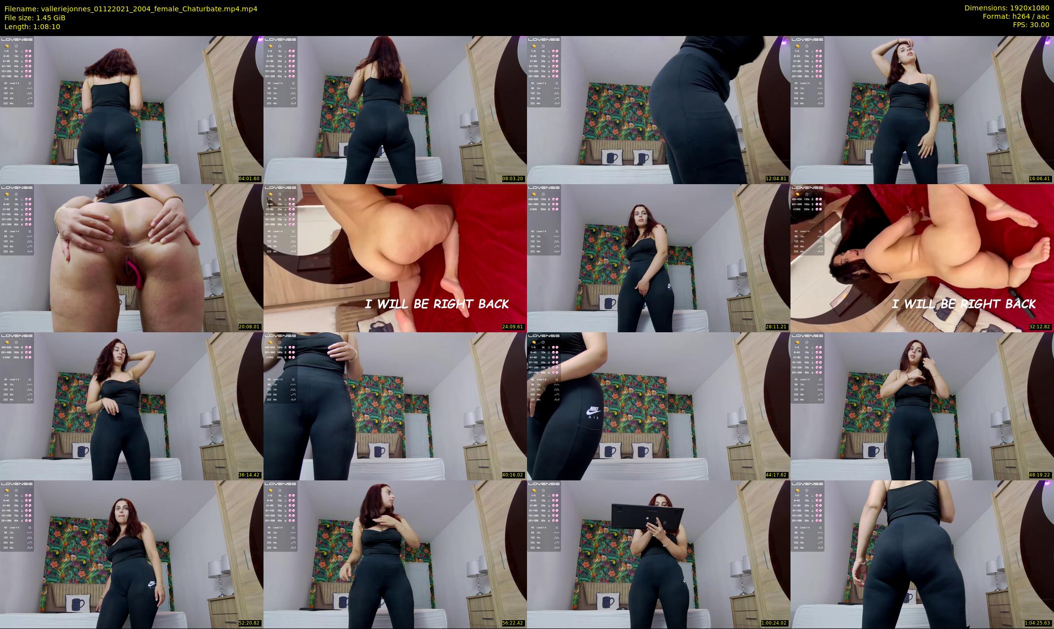 valleriejonnes — 69 minute Chaturbate female cam show recording, 1080p, Dec 1, 2021